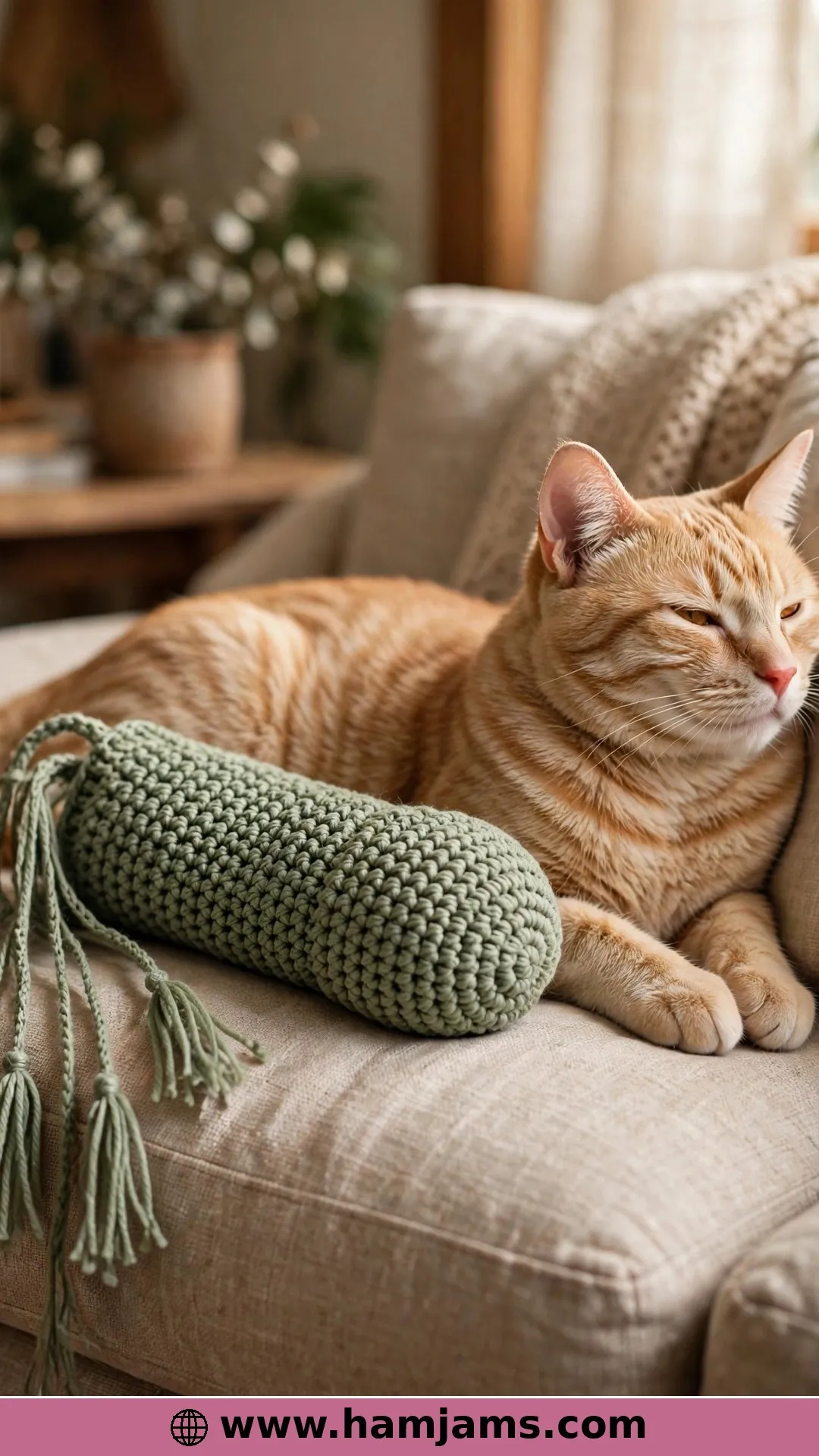 Refillable Catnip Pouch with Teasers