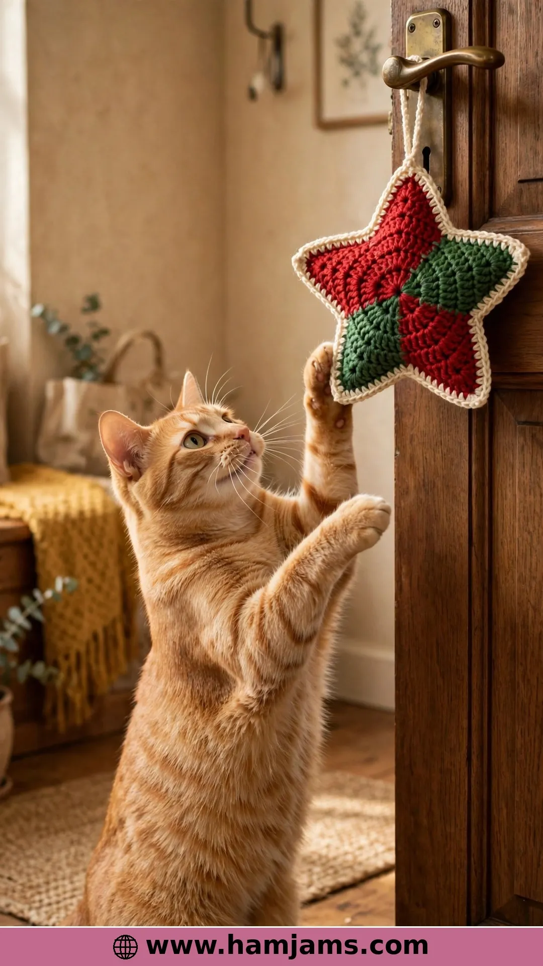 Star Cat Toy with a Hidden Catnip Heart