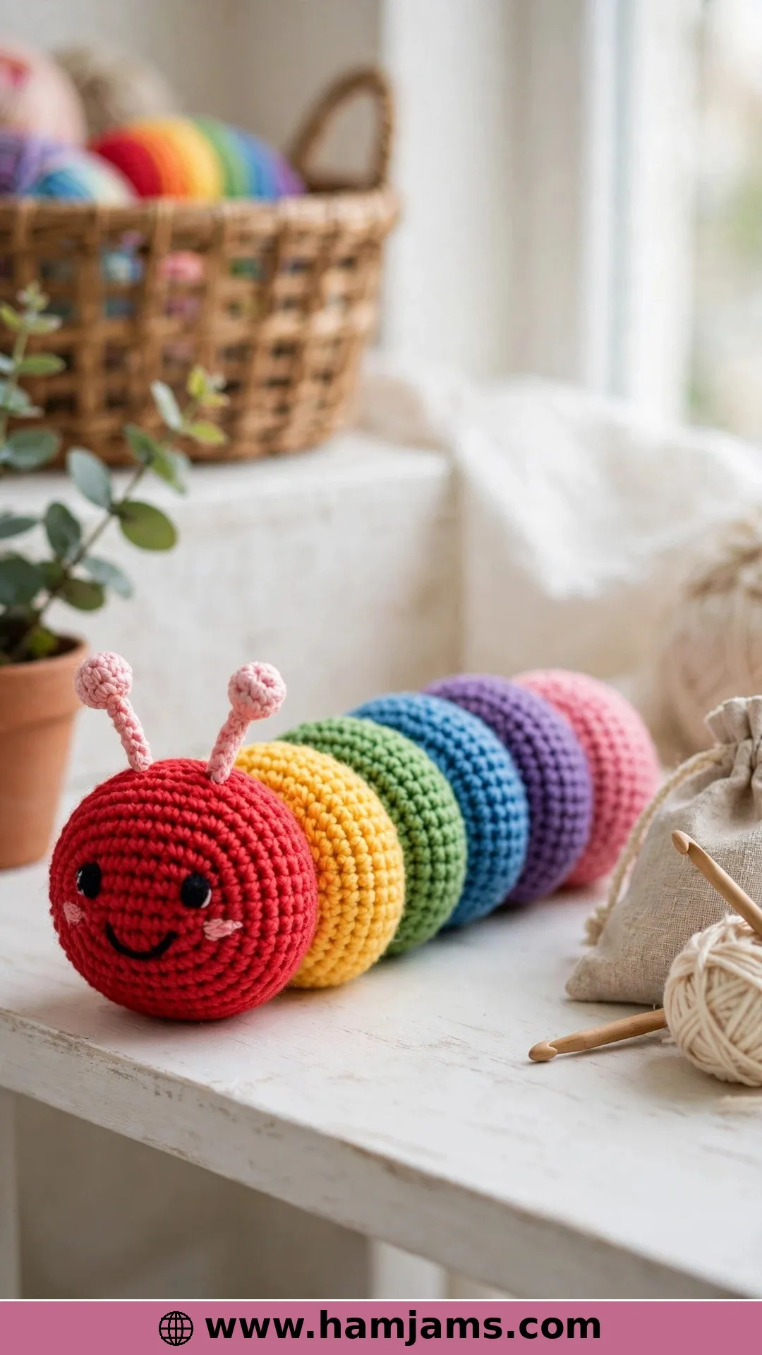 The Rainbow Amigurumi Everyone Starts With