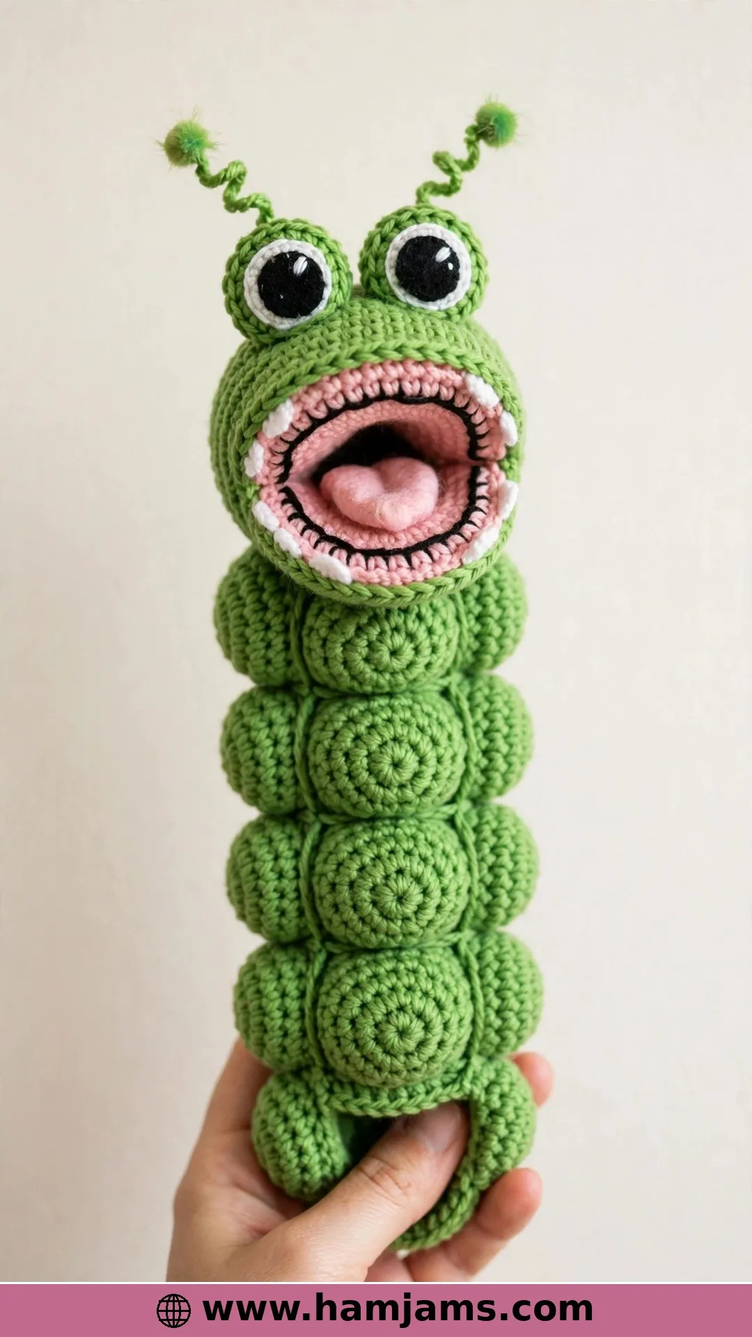 A Hand Puppet That Munches