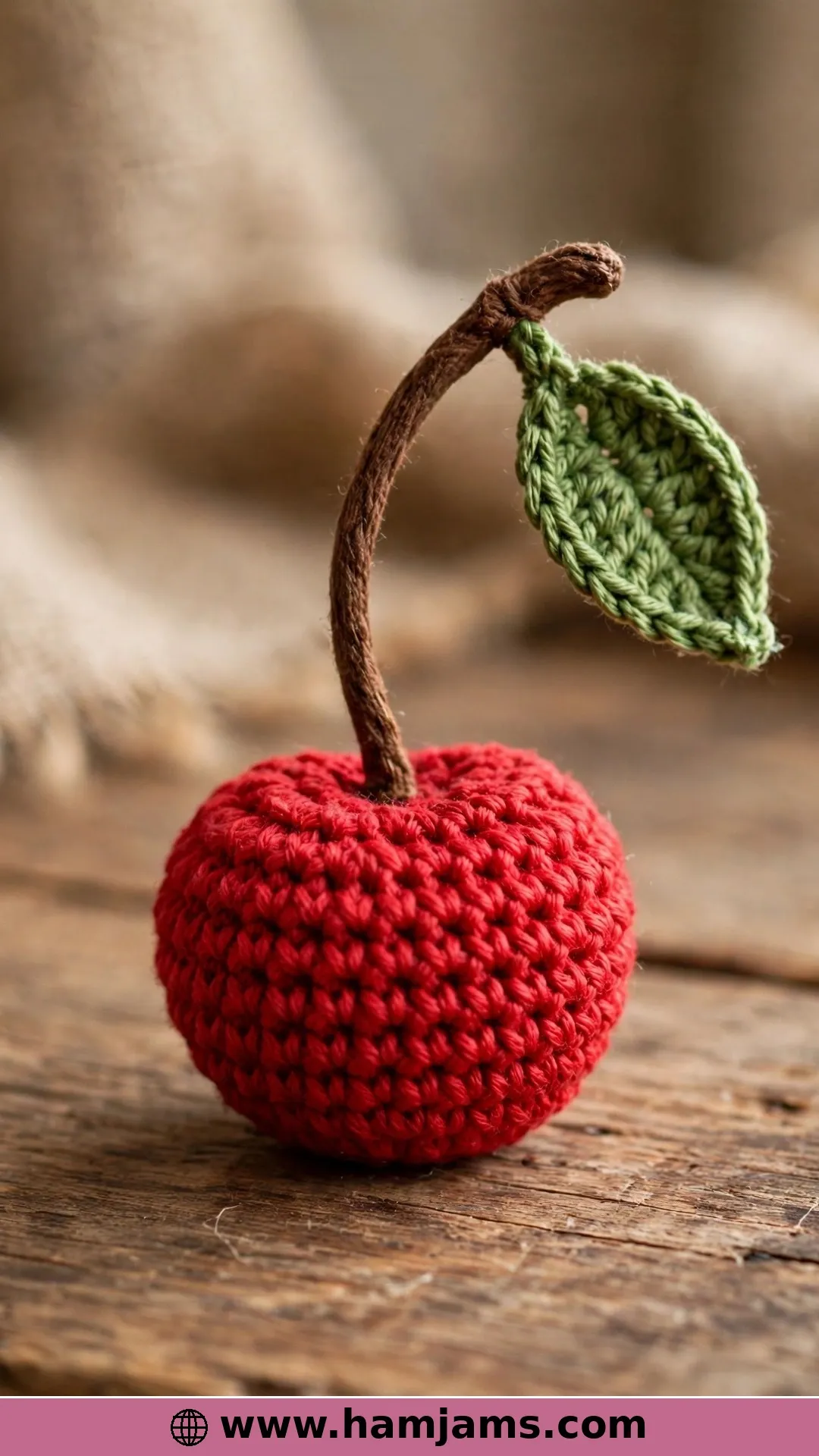 One Plump Cherry, Leaf and All