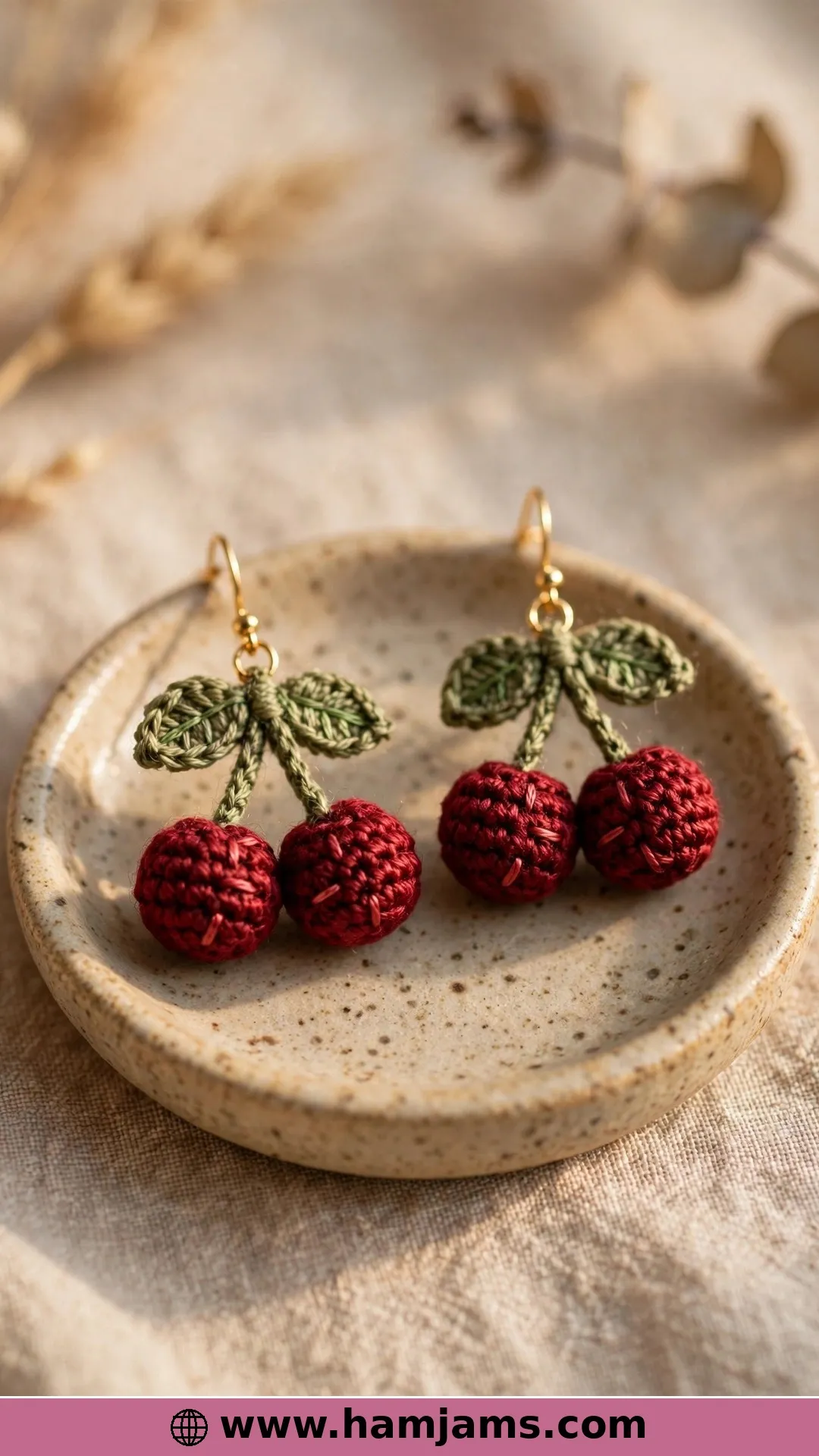 Little Cherries from a French Amigurumi Classic