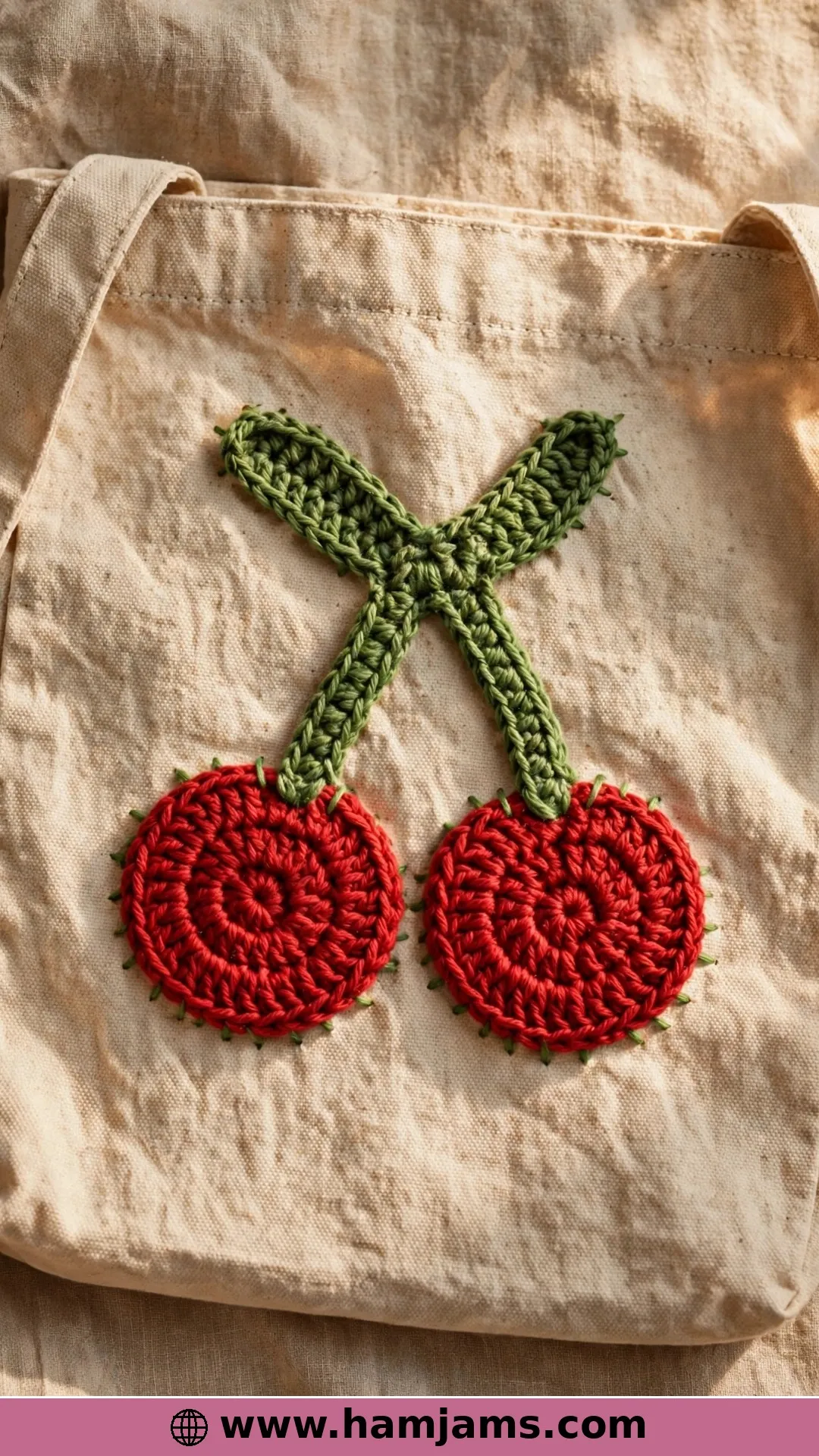 The Wishbone-Stem Cherry Appliqué