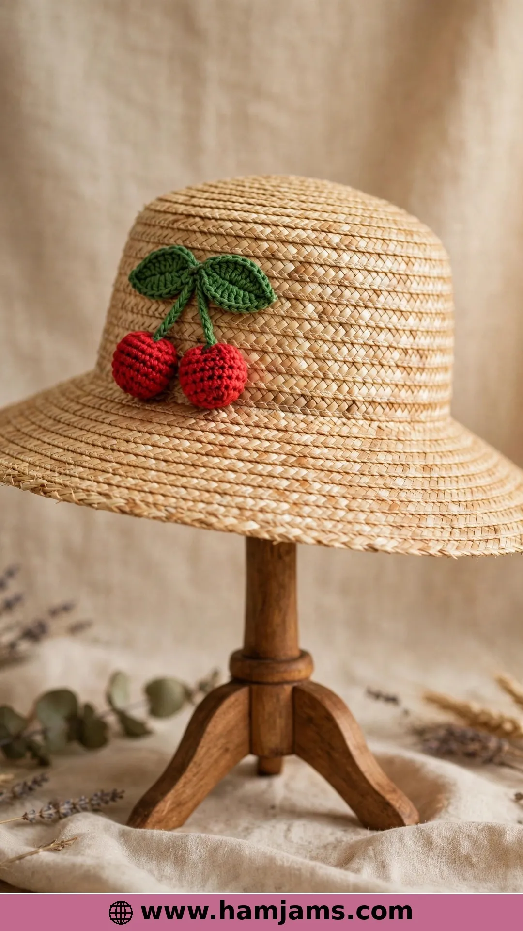 The No-Sew Cherry Appliqué