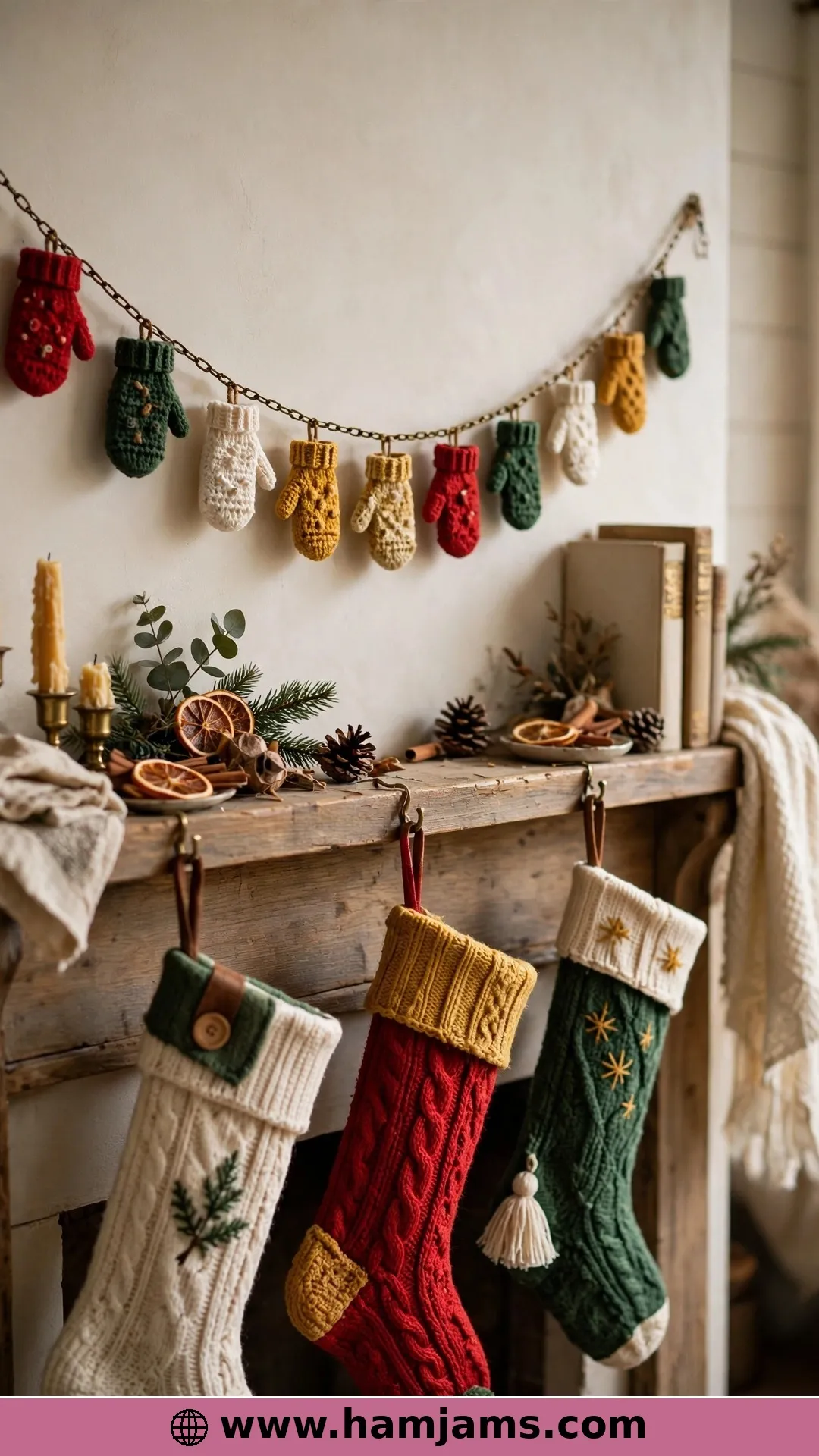 Tiny Mittens From Your Scrap Basket