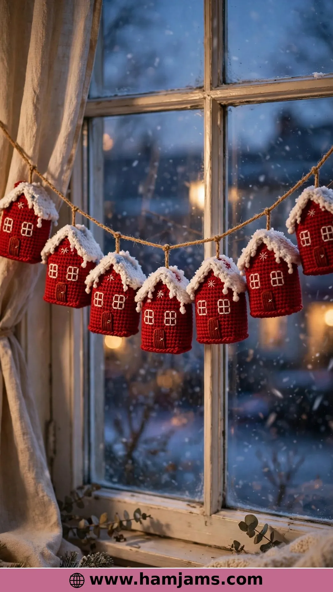 A Village of Little Red Houses