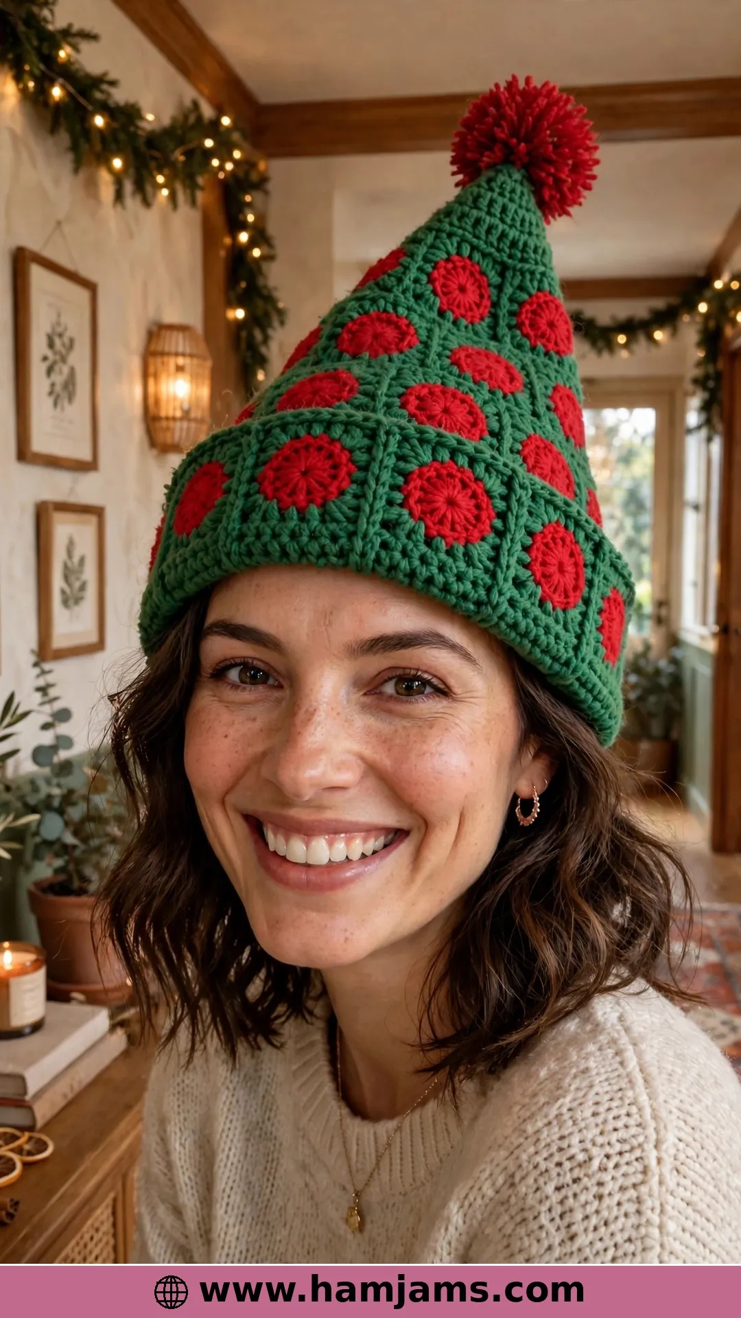 The Fold-Over Elf Hat in Eight Sizes