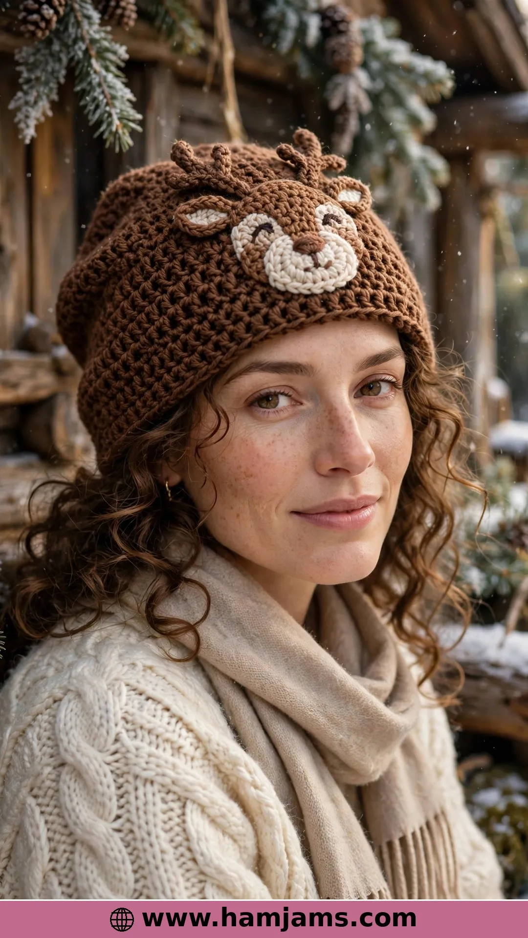 The Reindeer Graph Hat