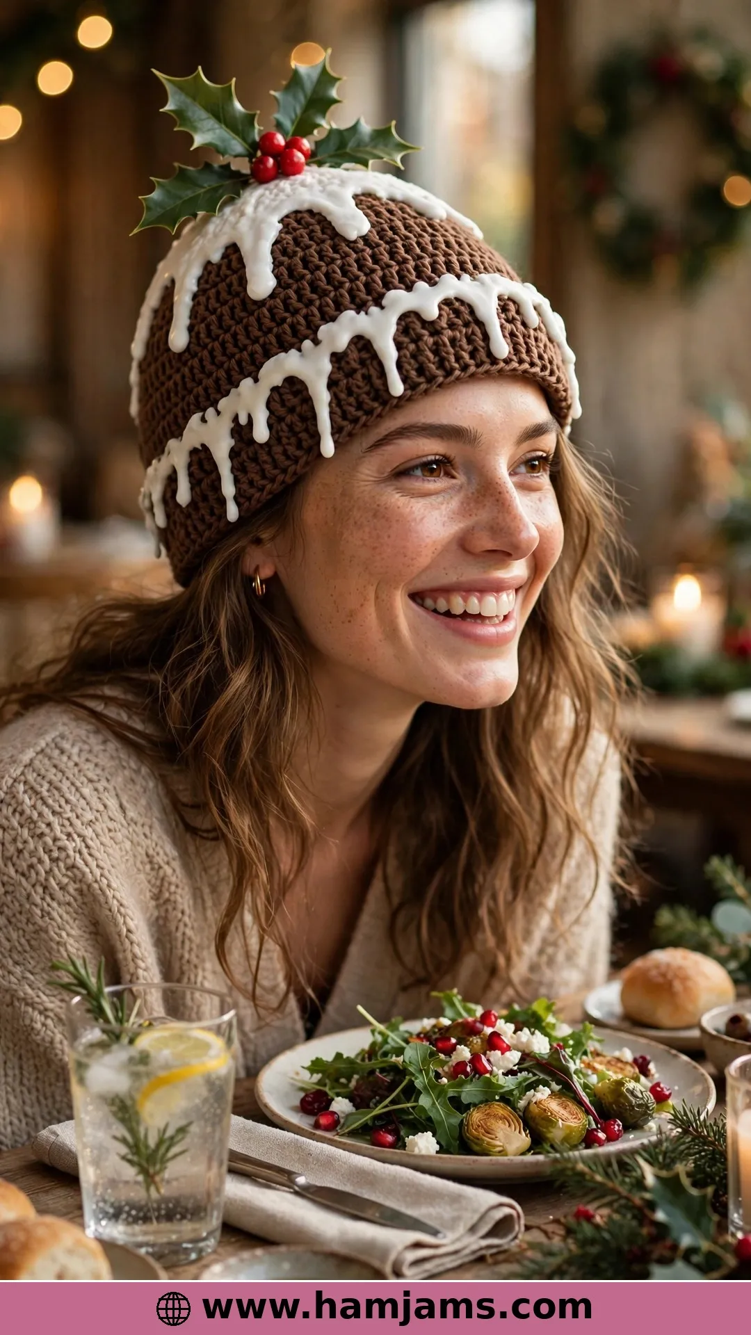 The Christmas Pudding Beanie