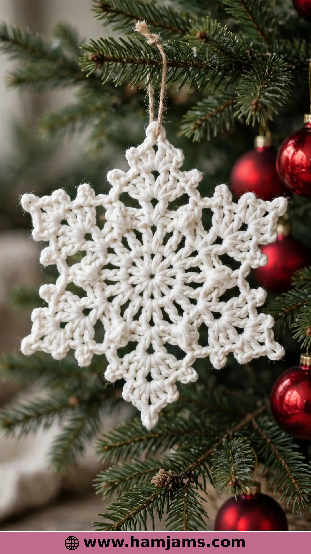 The Generous Snowflake in Soft Sport Cotton