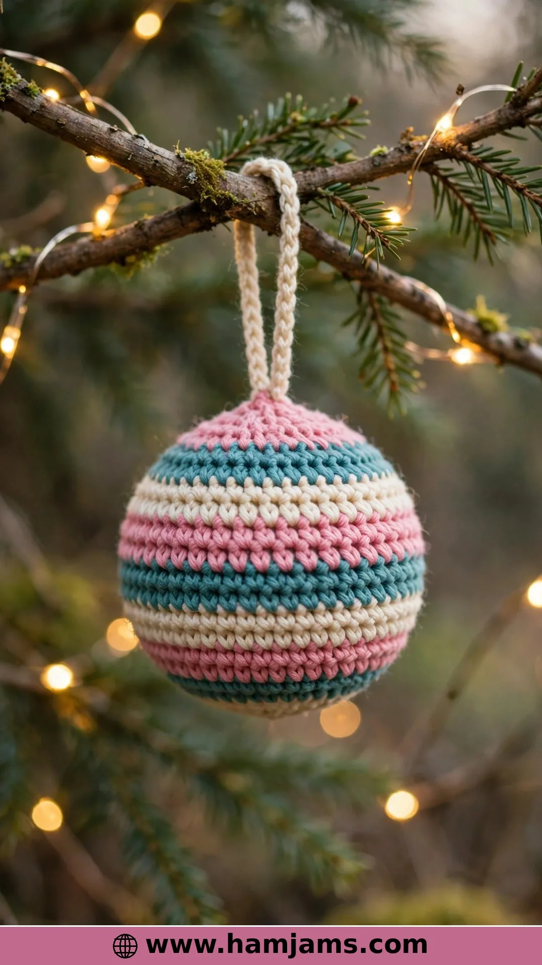 The Ribbed Bauble Cover That Stripes Itself