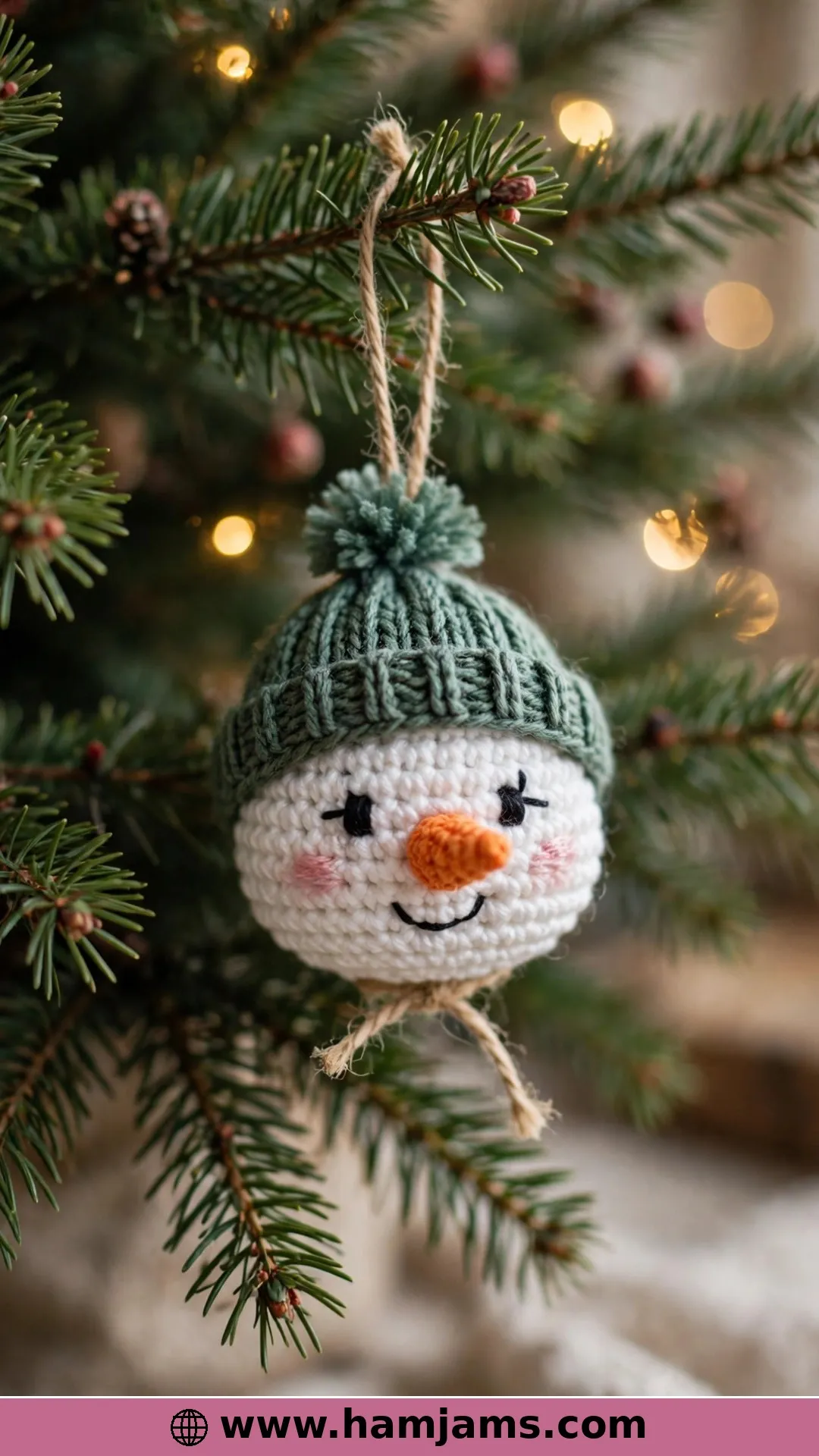 The Snowman Bauble With a Choice of Hat