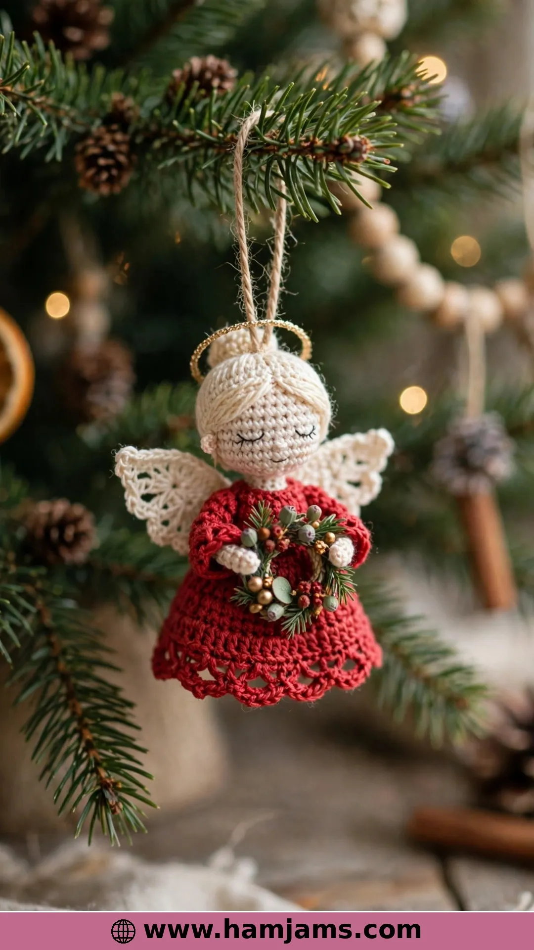 The Littlest Angel, Holding Her Own Tiny Wreath