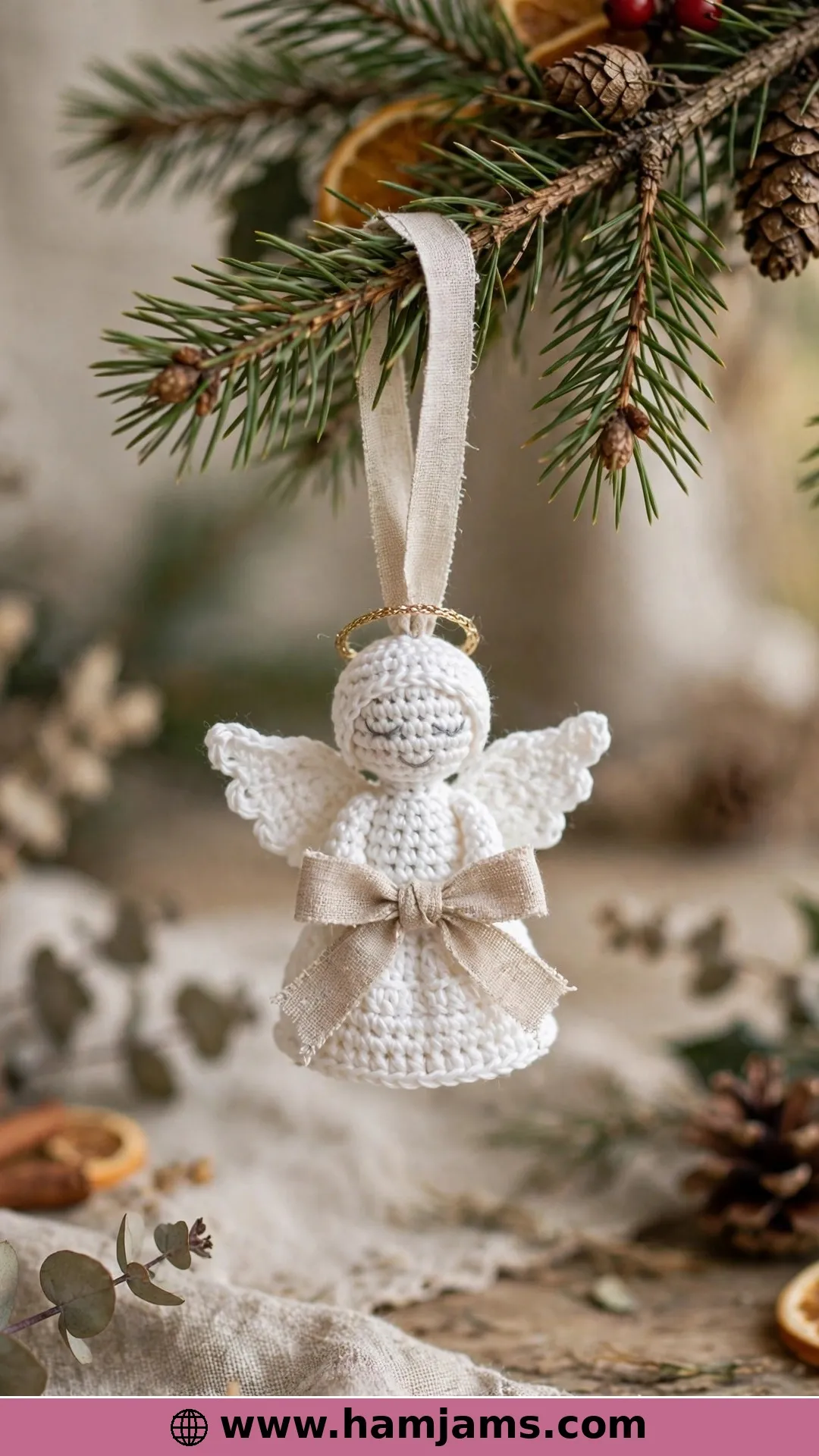 The Little Vintage Angel in an Evening