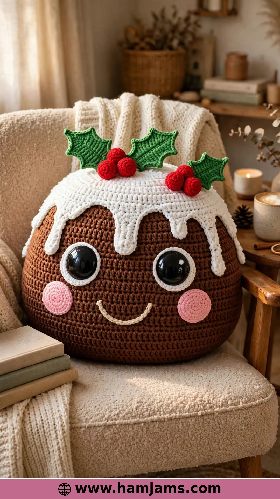 The Big Cuddly Pudding Pillow