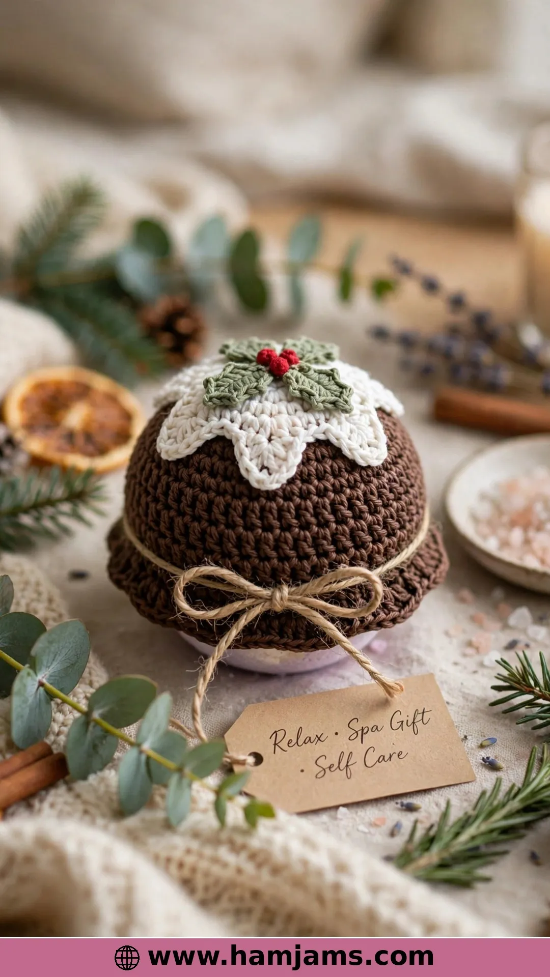 The Tiny Pudding Cover for Treats and Bath Bombs
