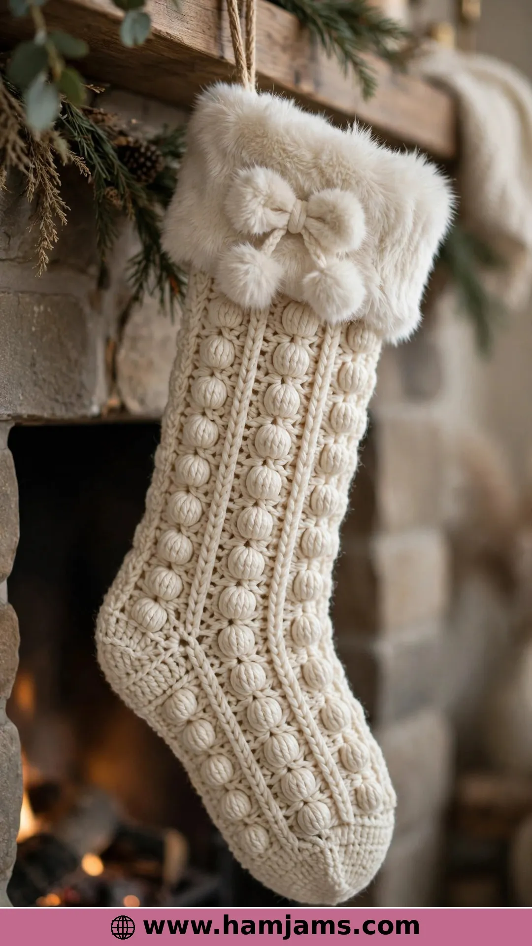 Bobbles and a Faux-Fur Brim