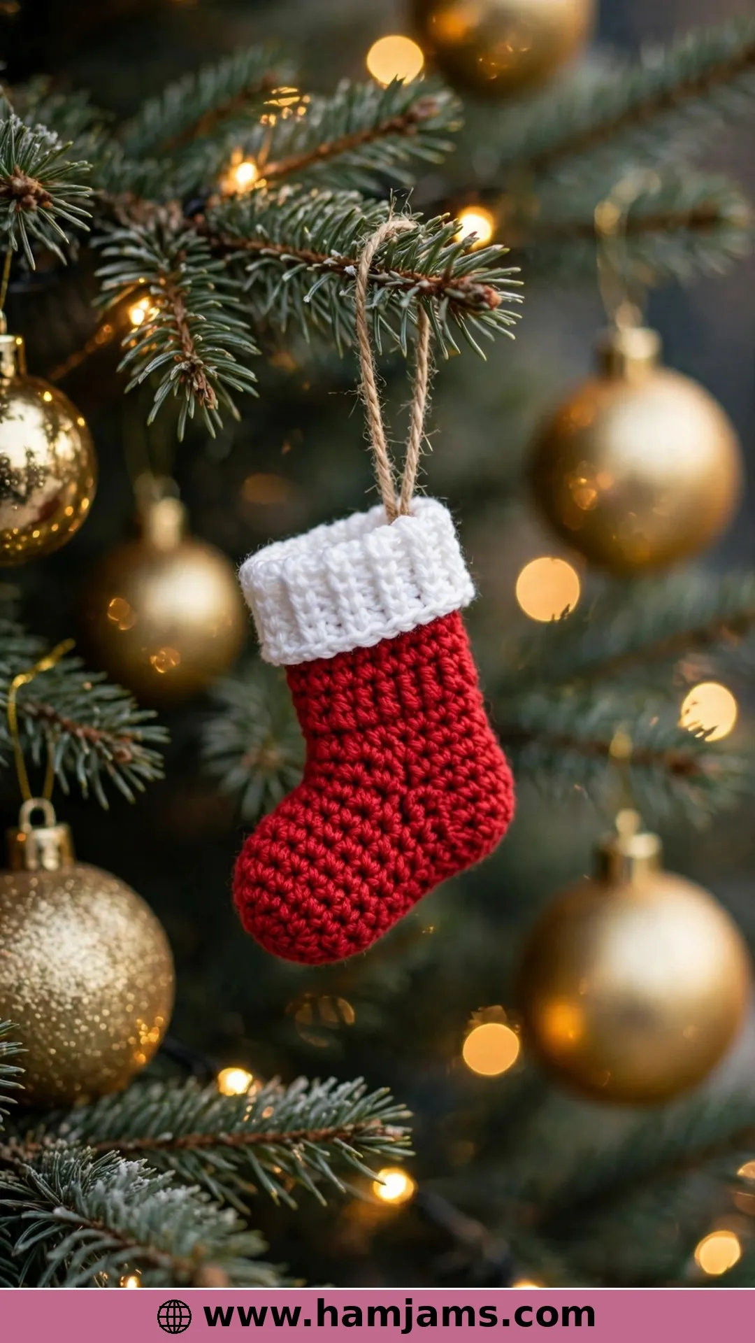 The Tiny Tree Ornament Stocking