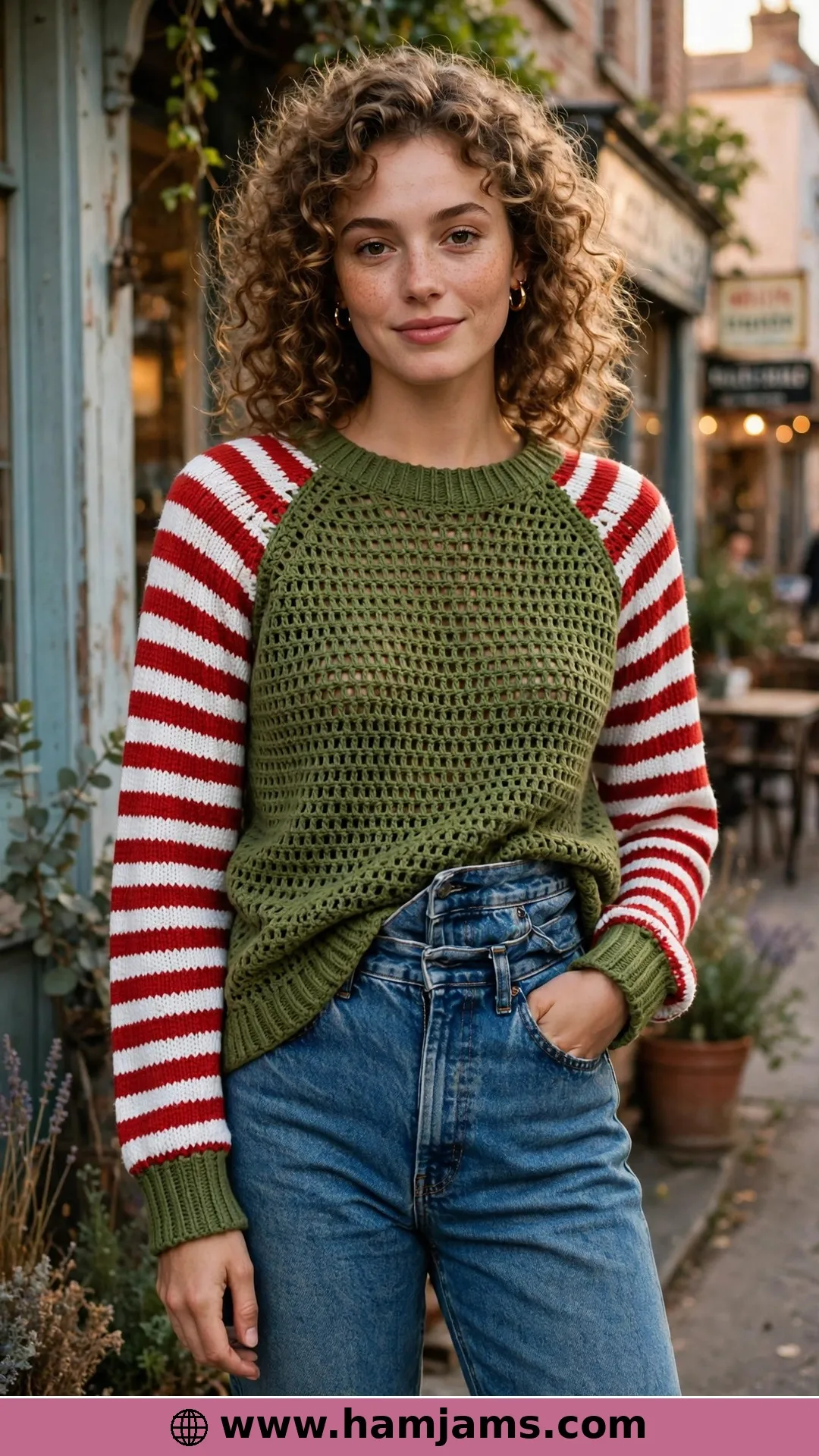 Striped Sleeves and Zero Sewing