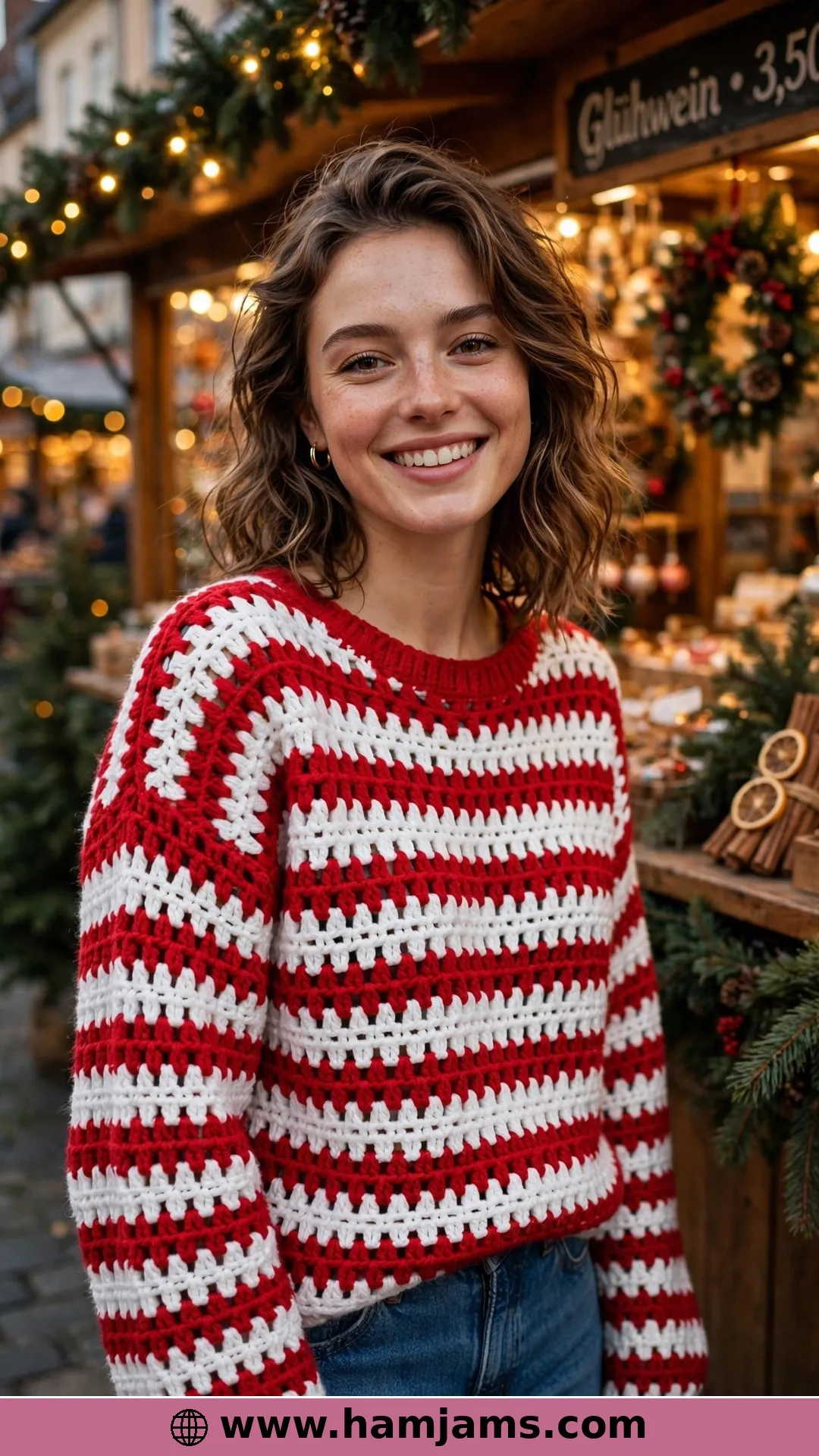 Granny-Stitch Candy Cane Stripes