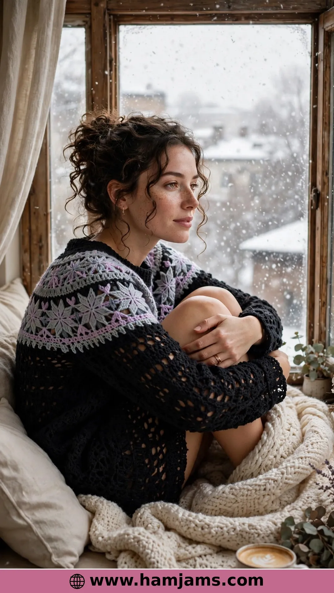 A Snowflake Yoke for Quiet December Evenings
