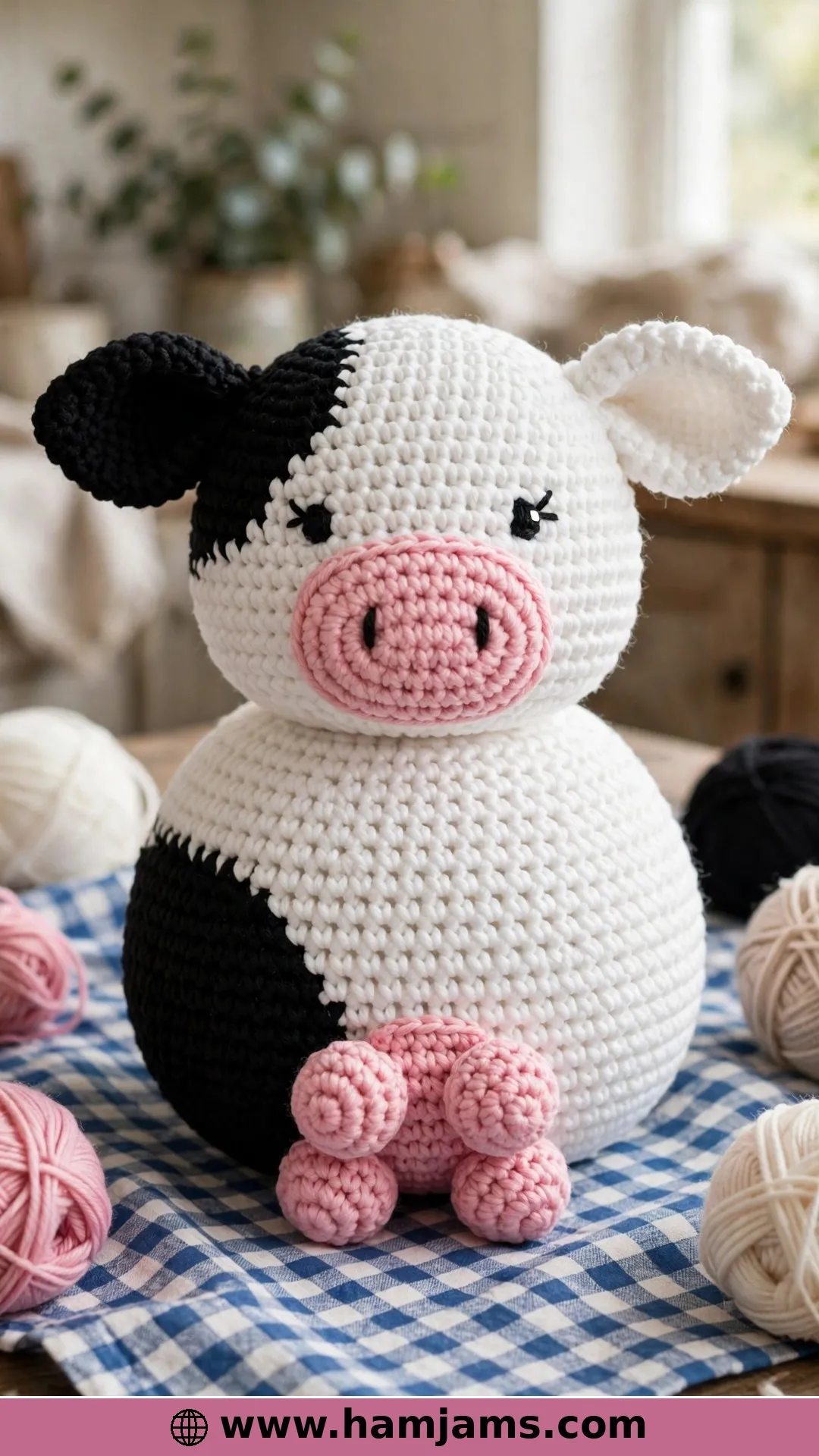 Maizee, the Completely No-Sew Cow