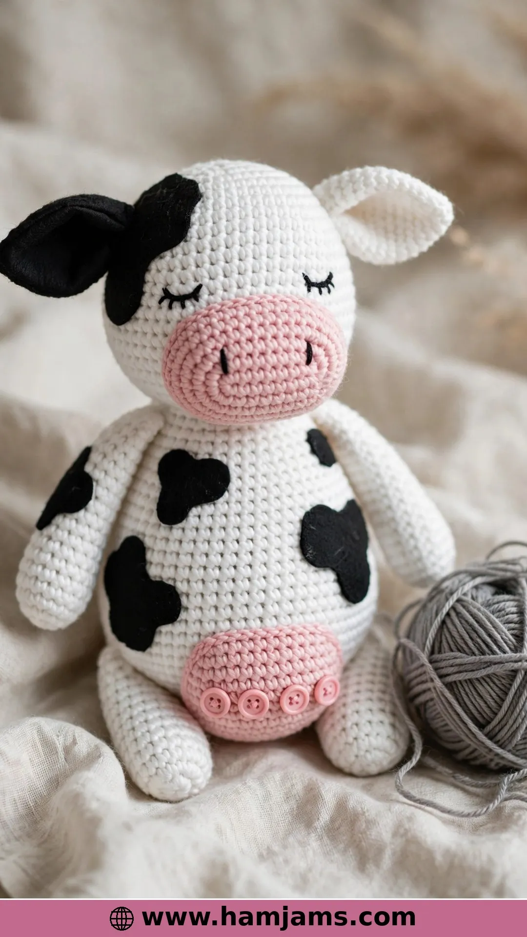 Chloe, With Her Felt Spots and Button Udder
