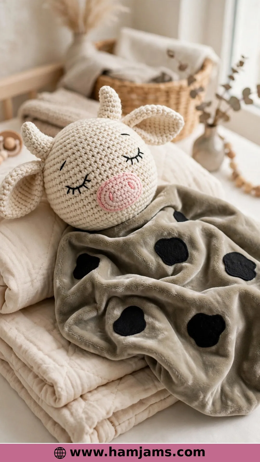 The Floppy Cow Snuggle Toy