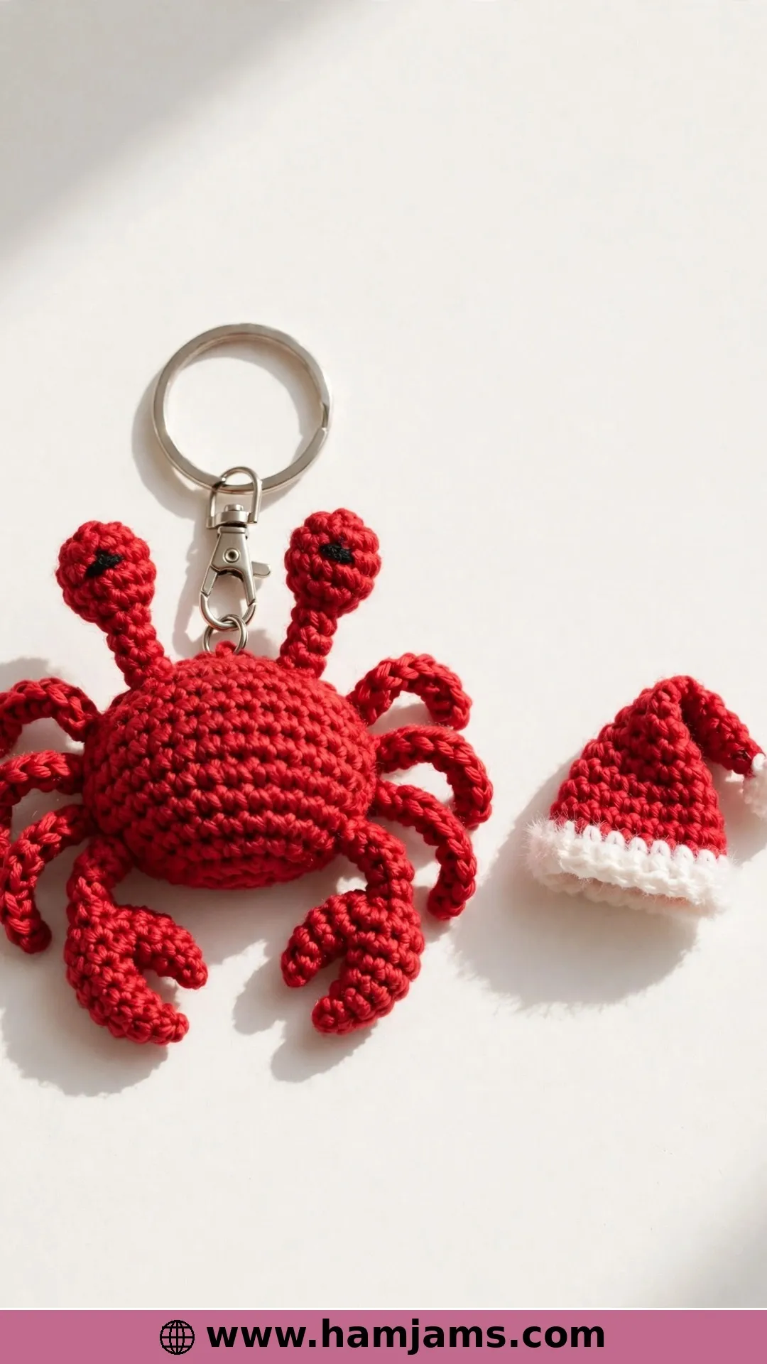 The Mini Crab with a Bonus Santa Hat