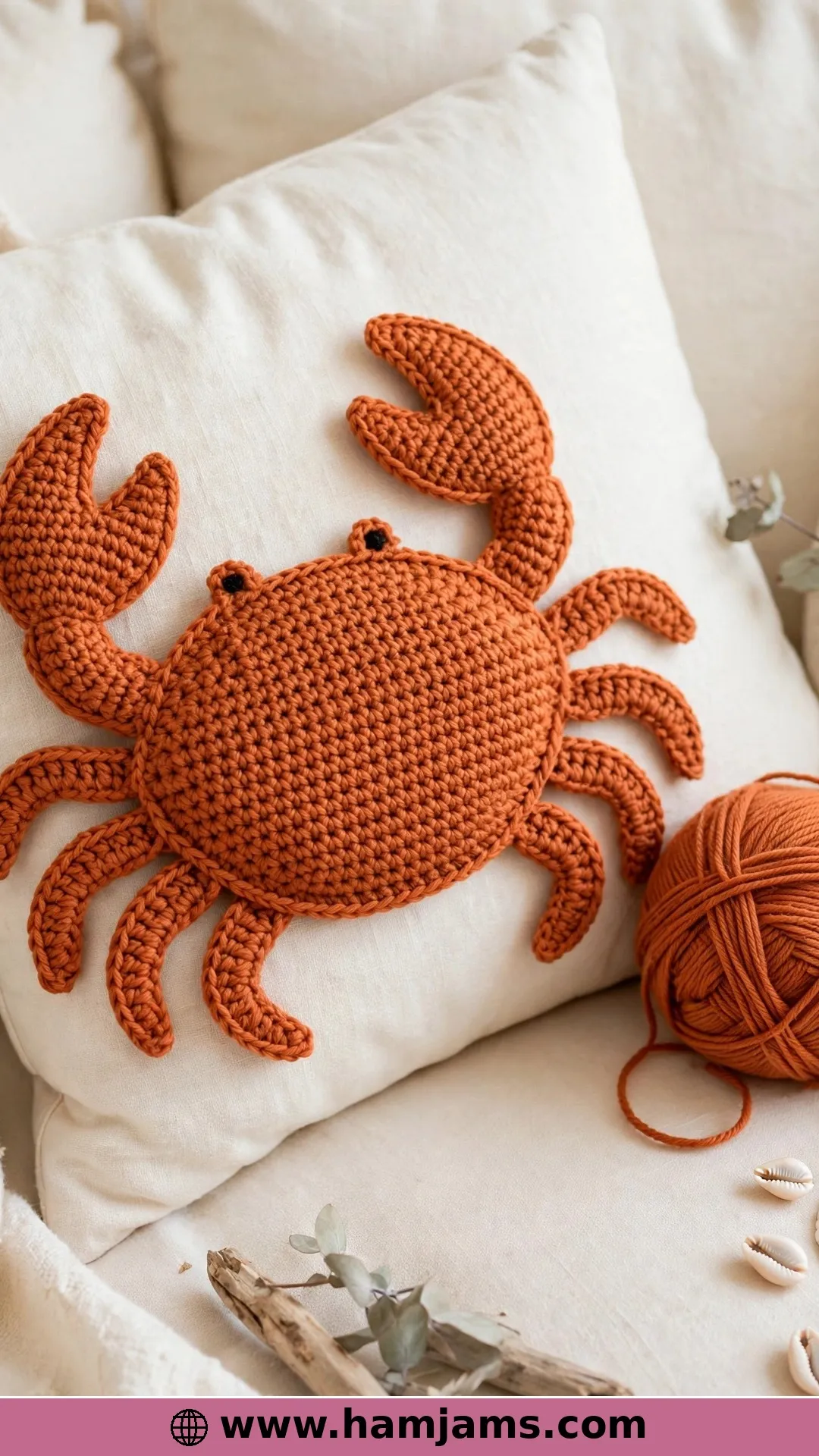 The Terracotta Crab in Caron One Pound