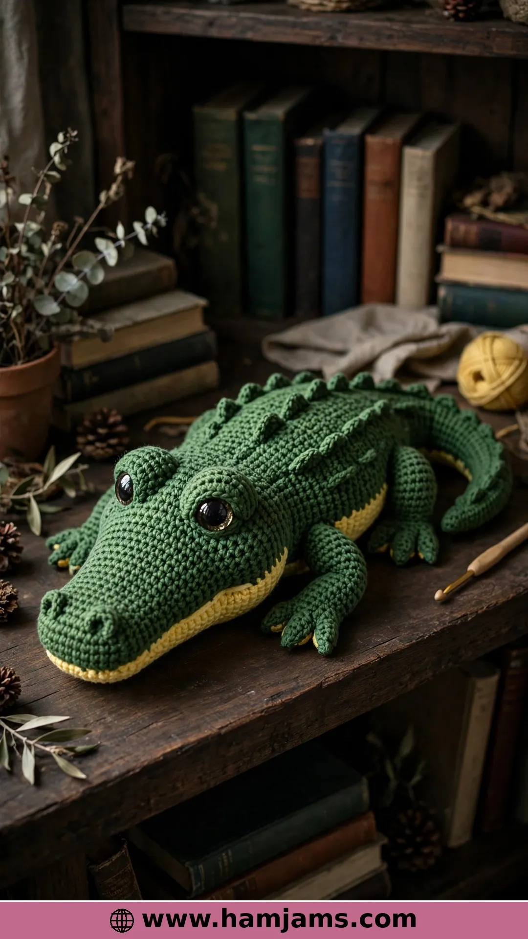 Loki, the Fifteen-Inch Alligator With Glass Eyes