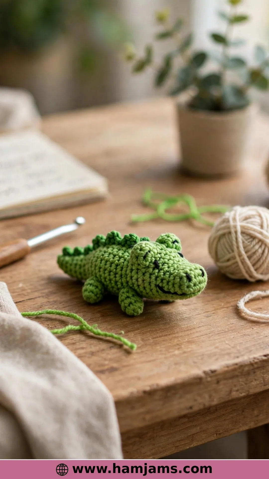 A Mini Crocodile for an Evening's Work