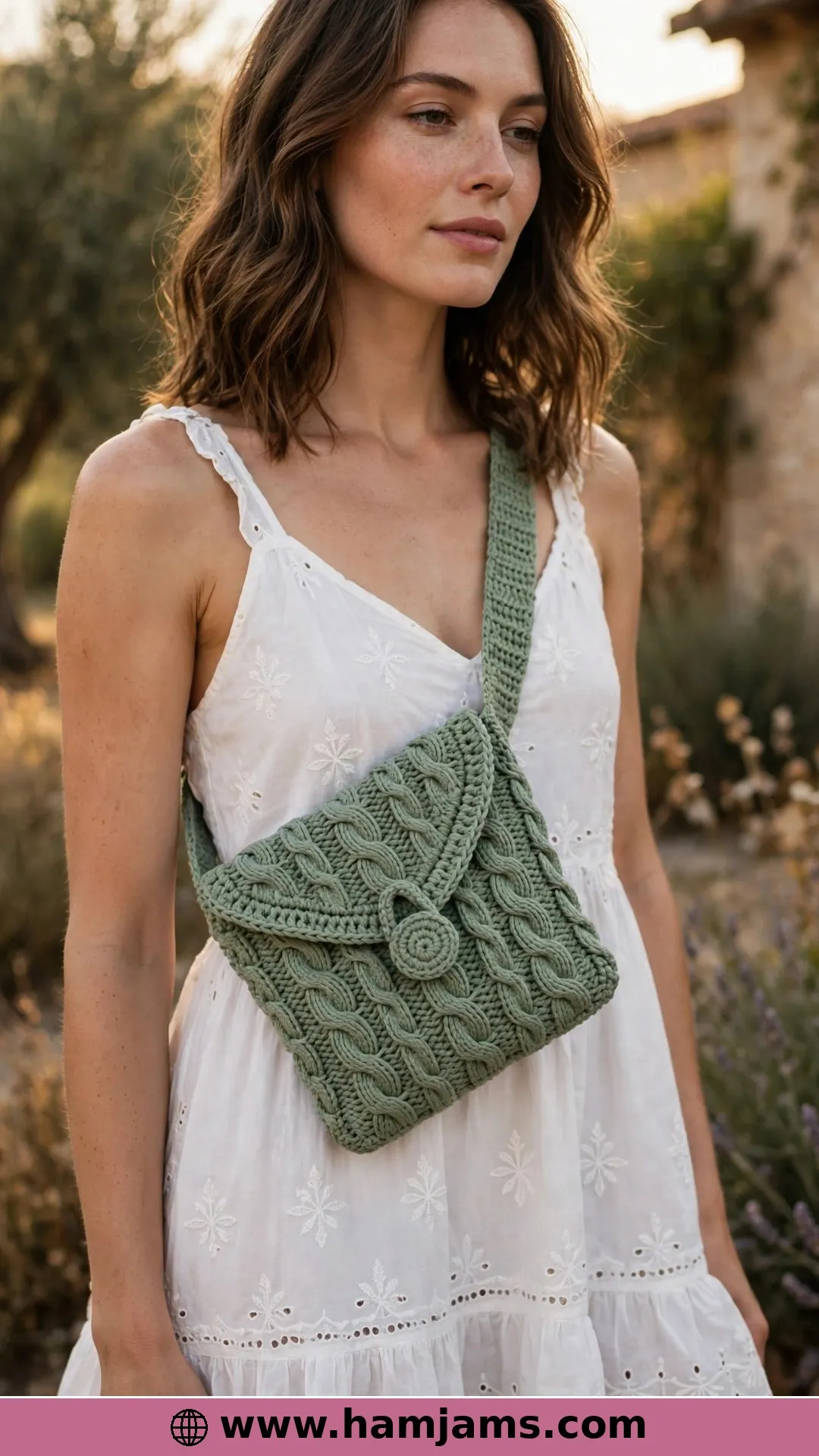 Chic Slant Sling Bag