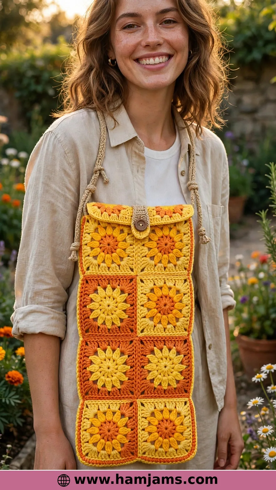 Sunburst Cross-Body Bag
