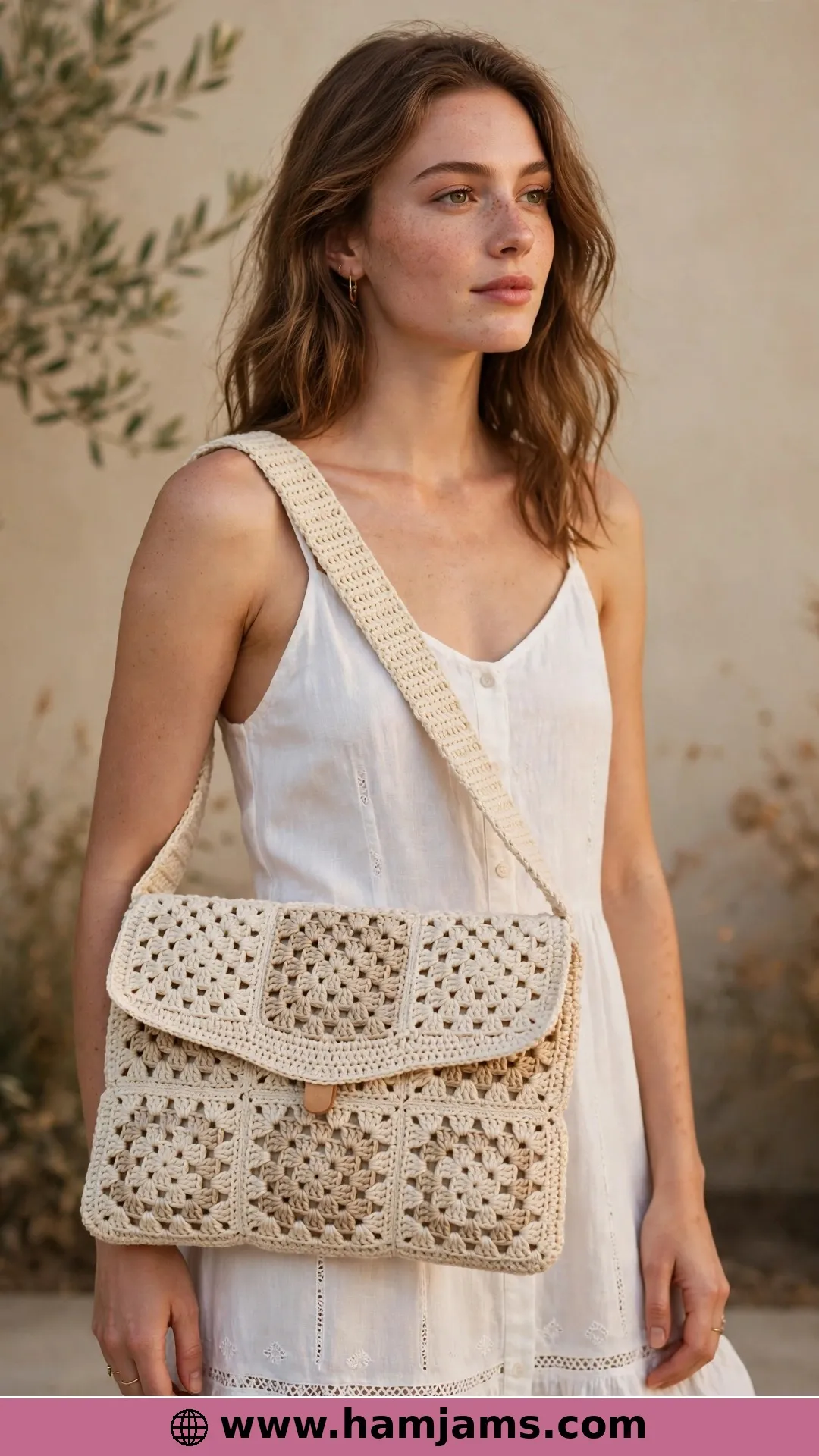 Four Squares, Point to Point, With a Swappable Strap