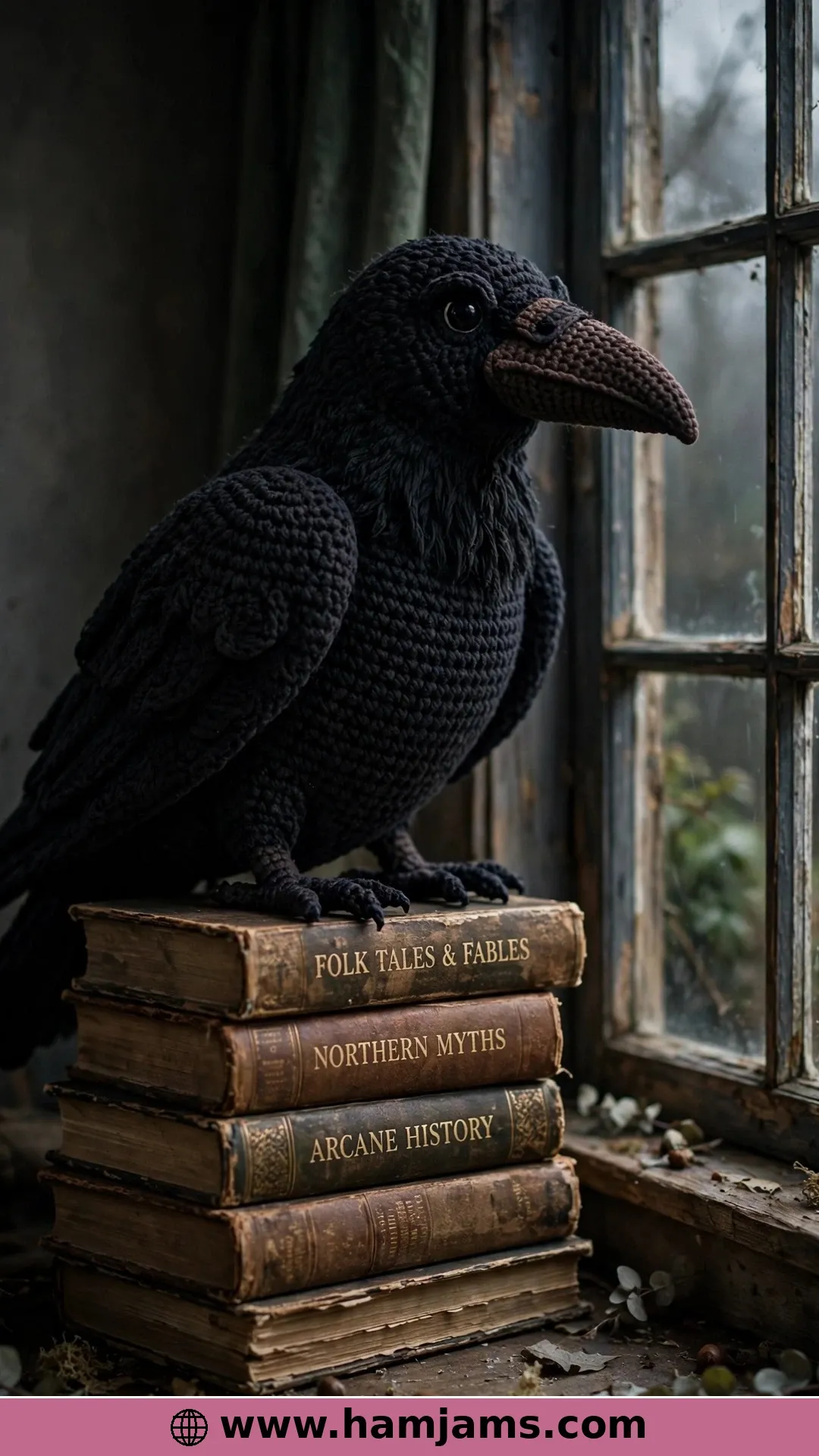 Ragnar the Raven, a Big Black Bird With Presence
