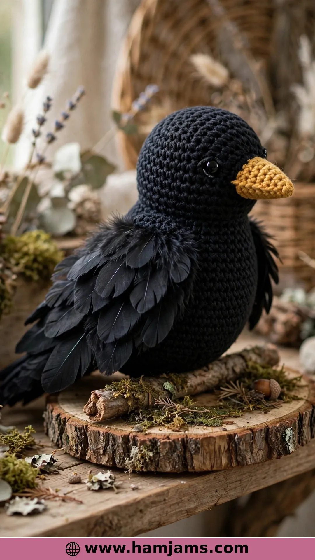 Heckle the Crow, Feathered Wings and All