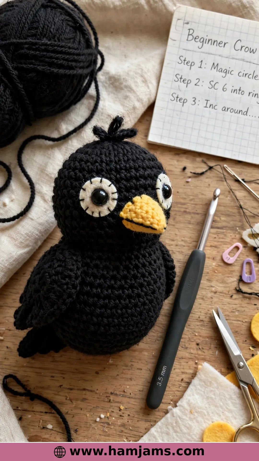 A Gentle Tutorial Crow for First-Time Bird Makers