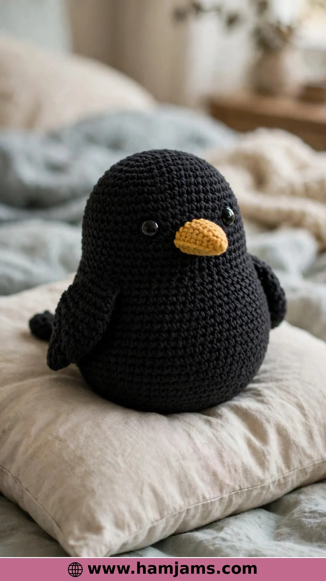 A Chonky Low-Sew Crow for Instant Gratification
