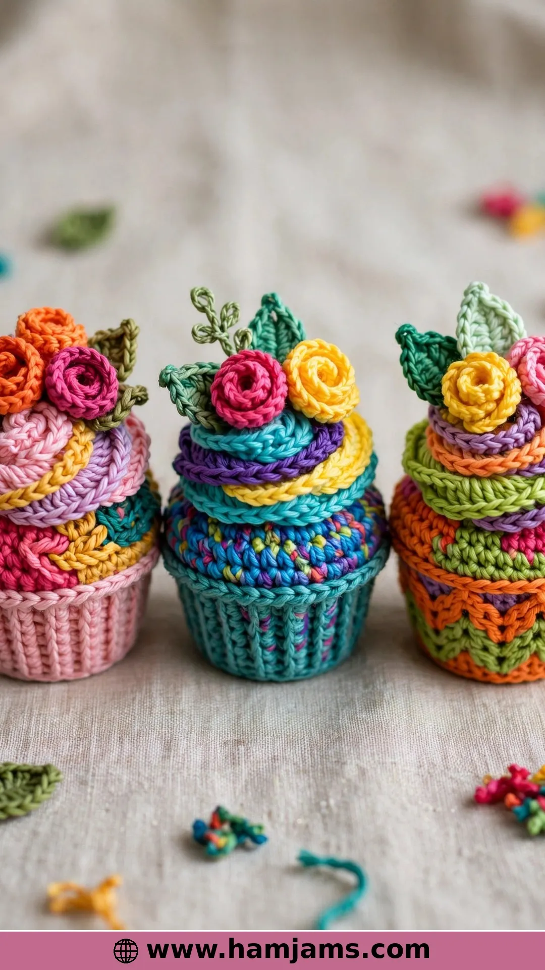 Colourful Stash-Buster Cupcakes