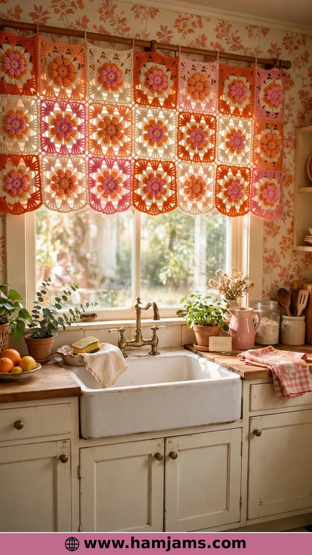 Retro Flower Power, Joined As You Go