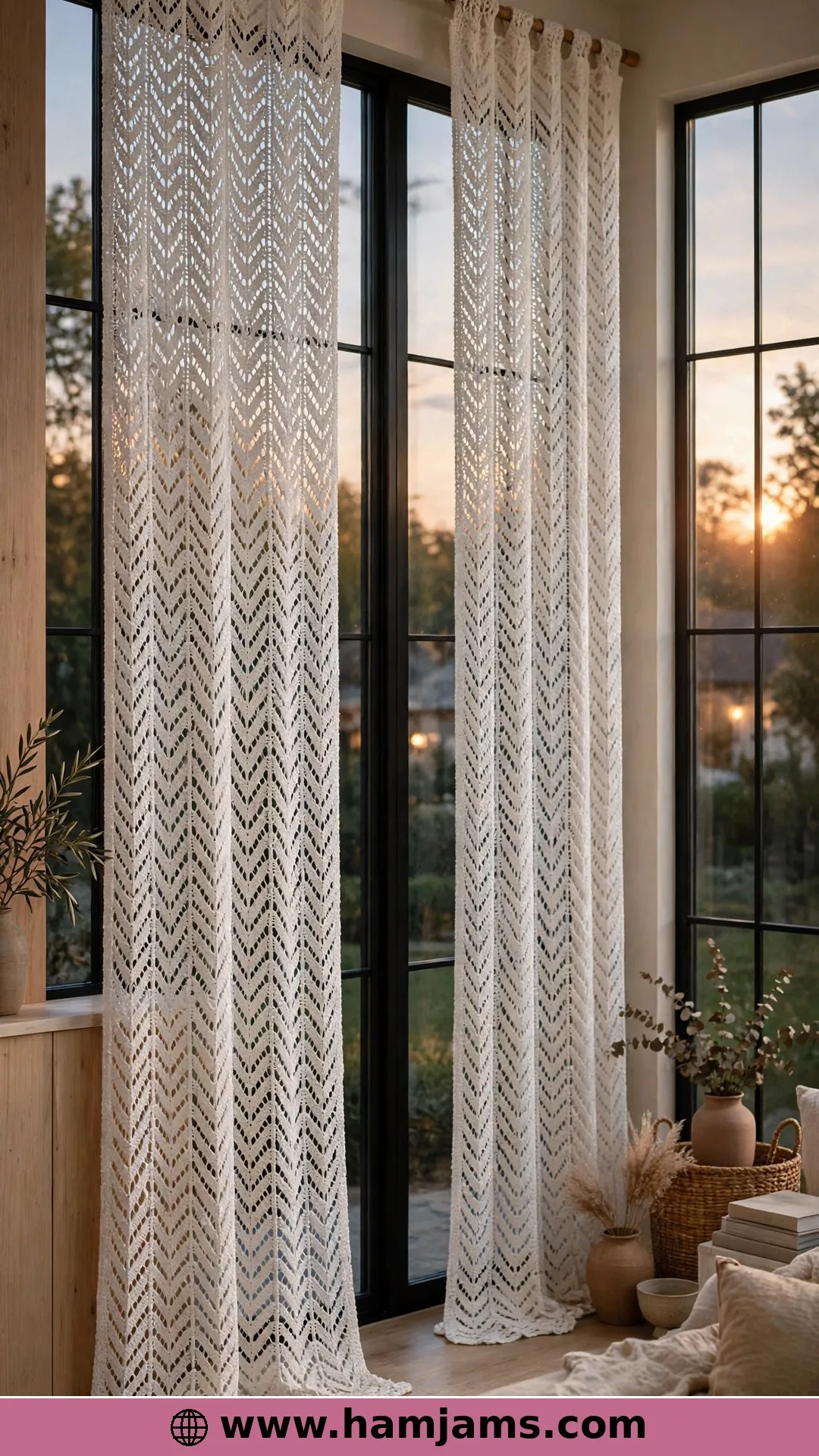 Full-Length V-Stitch Panels, Vintage Style