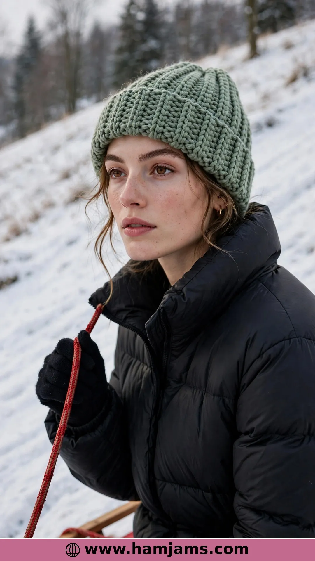 The Chunky Ribbed Beanie with the Clever Attached Brim