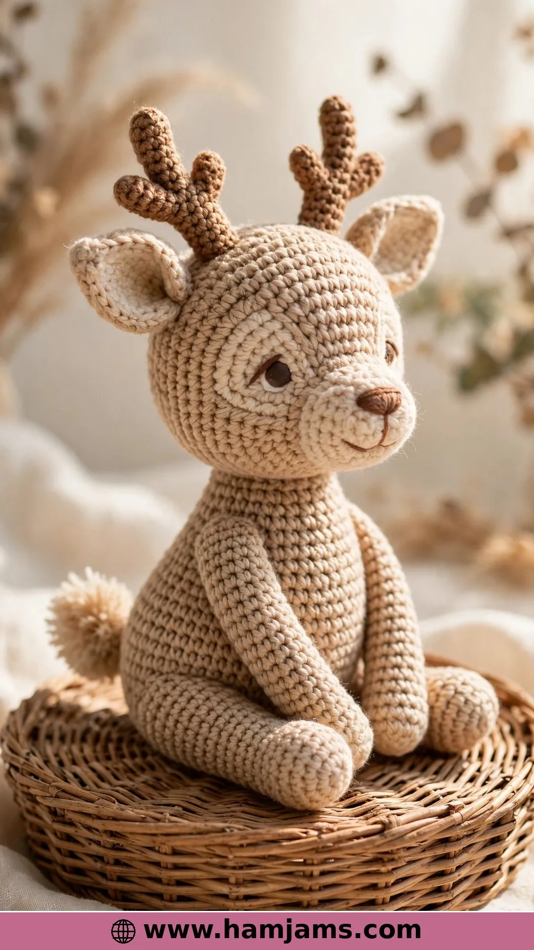 Nyasha, a Gentle Plush Deer