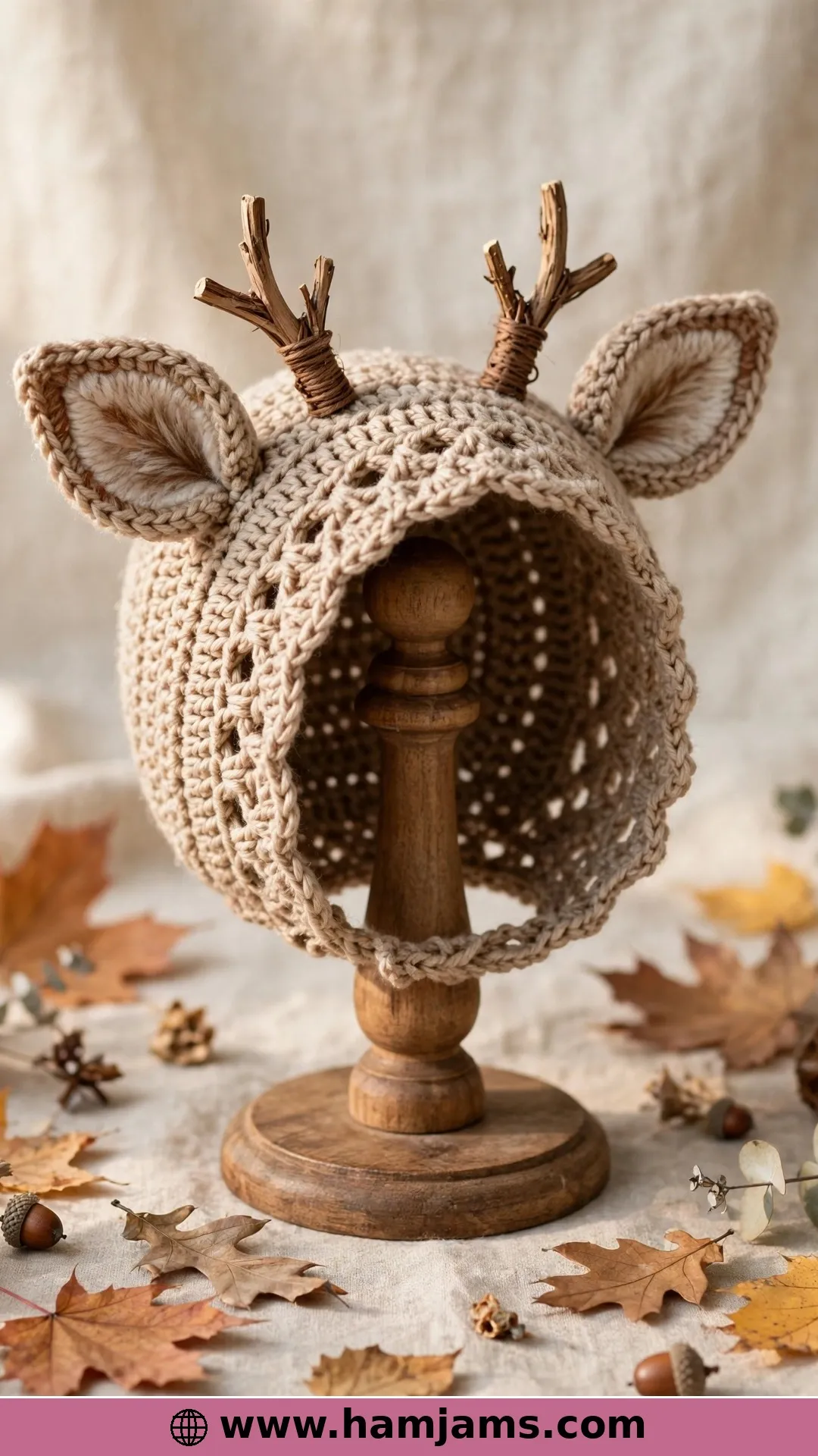 A Fawn Bonnet for Little Woodland Photos