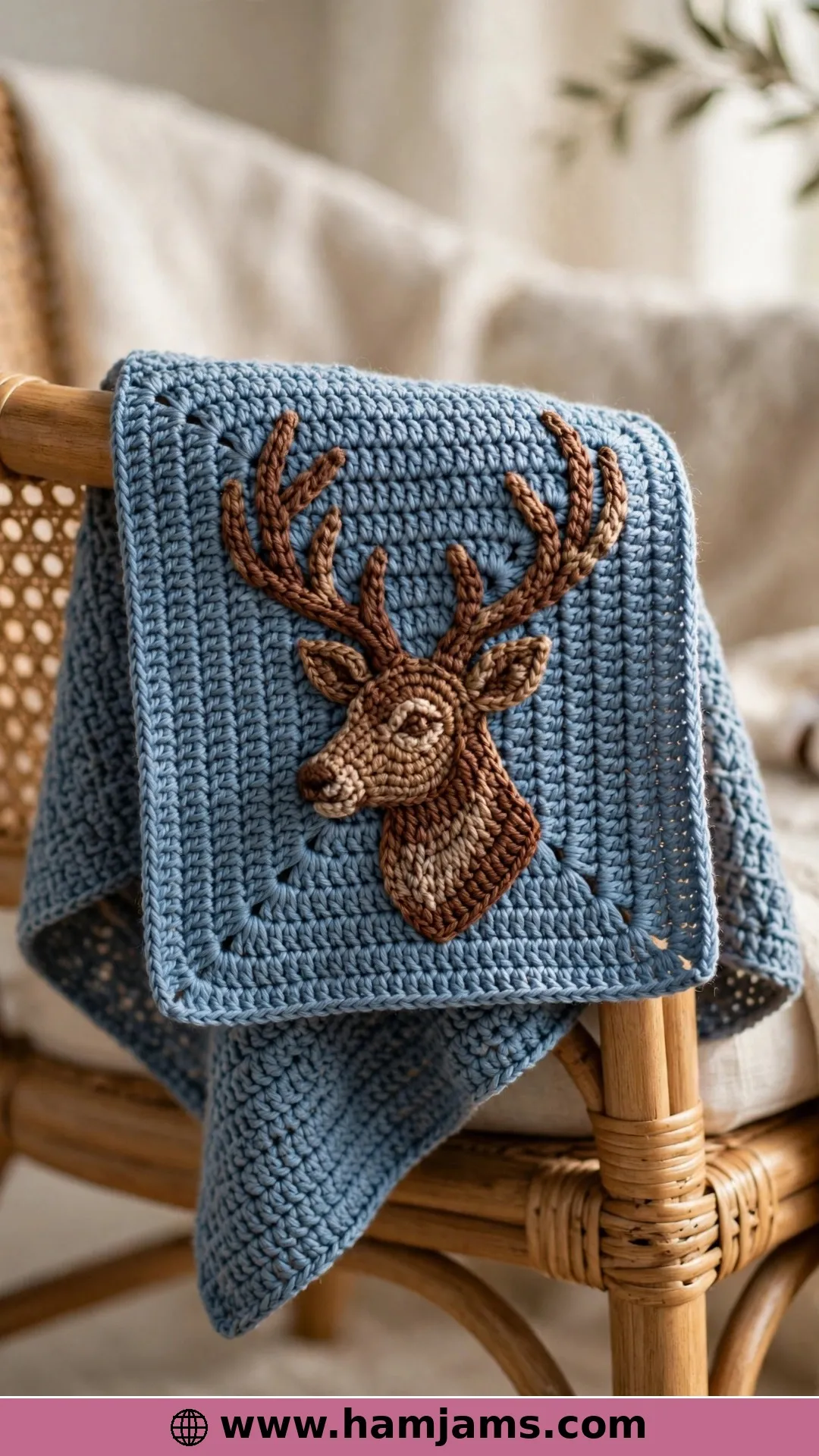 A Majestic Stag C2C Square