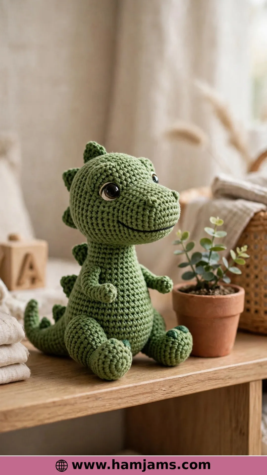The T-Rex With Sculpted Eyes and a Gentle Roar