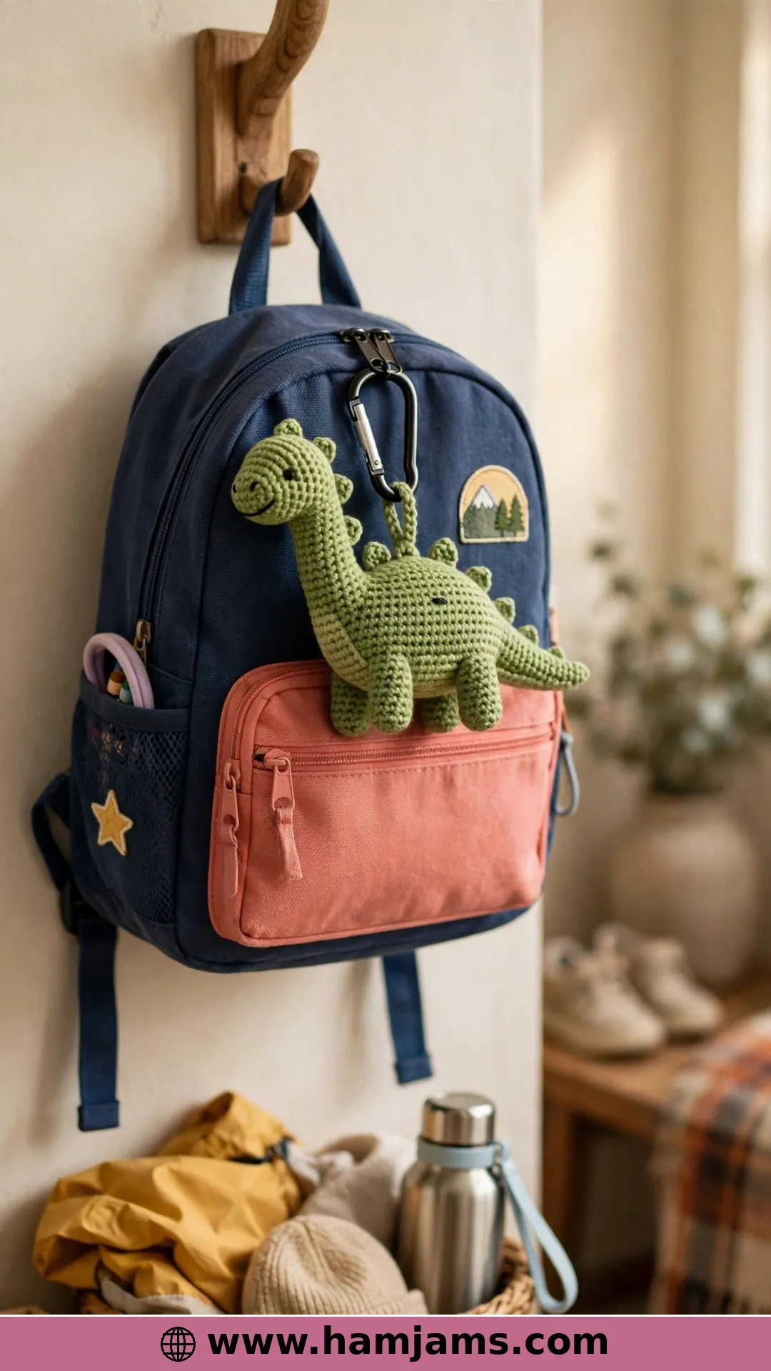 A Five-Inch Bronto That Clips to a Backpack