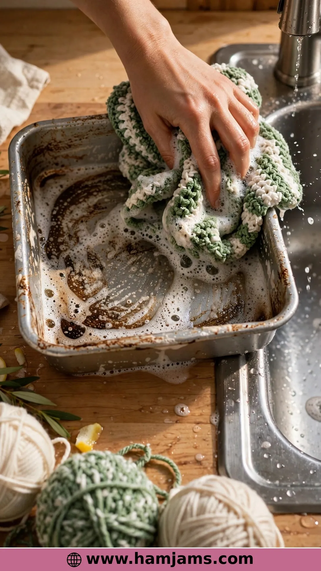 Easy Scrubby Dishcloth