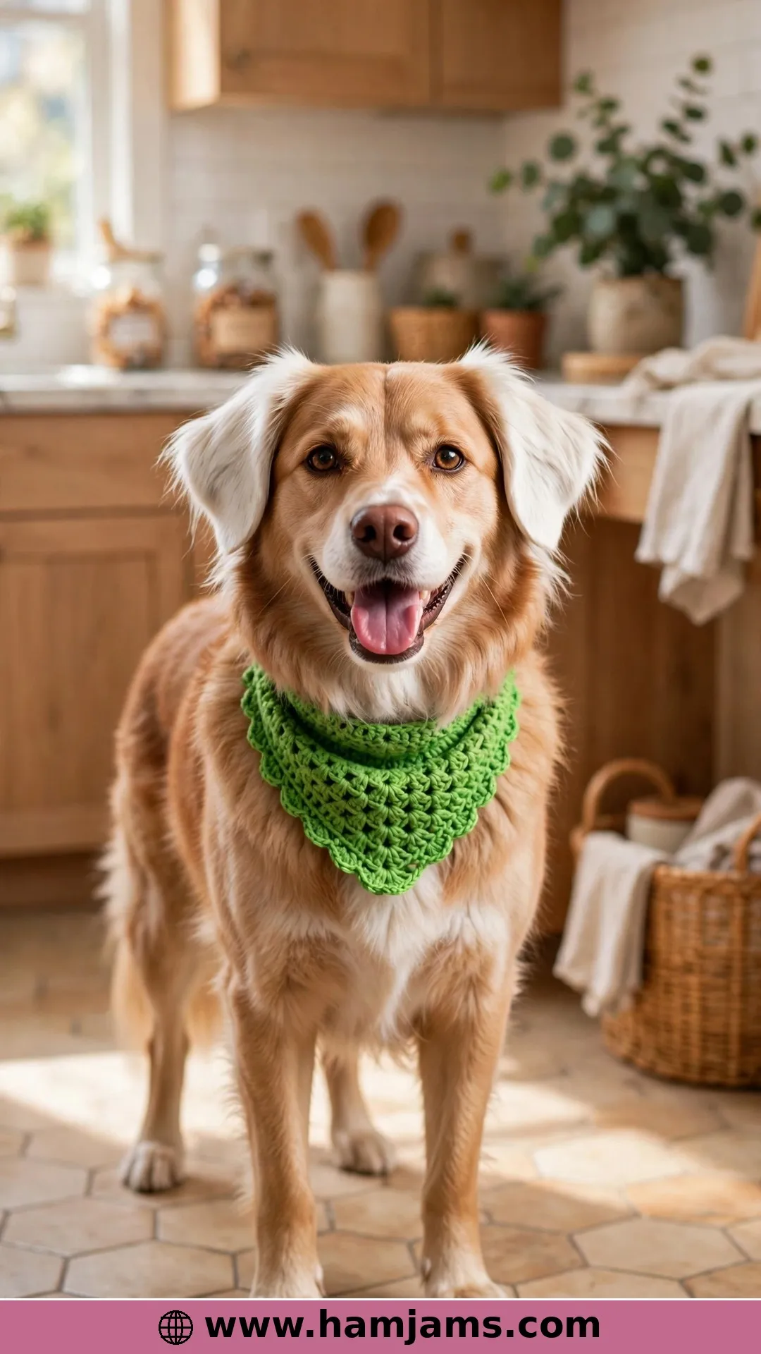 The Slide-On Bandana With a Collar Casing